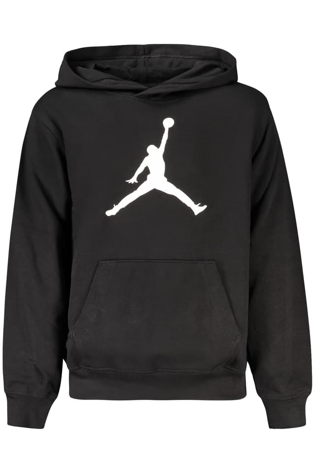 JORDAN FELPA SENZA ZIP BAMBINO NERO