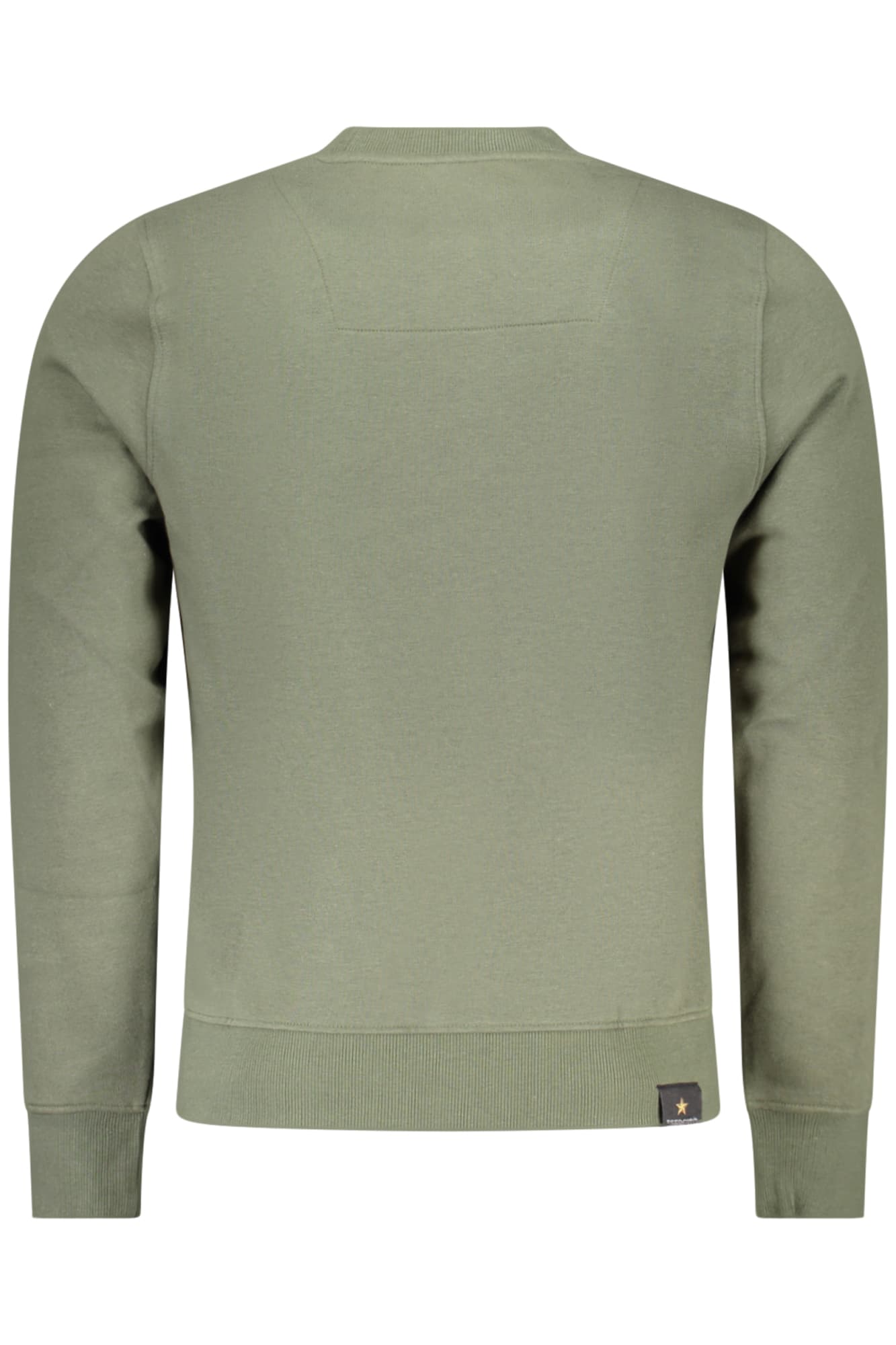 ACCADEMIA MILITARE FELPA SENZA ZIP UOMO VERDE - ACCADEMIA MILITARE