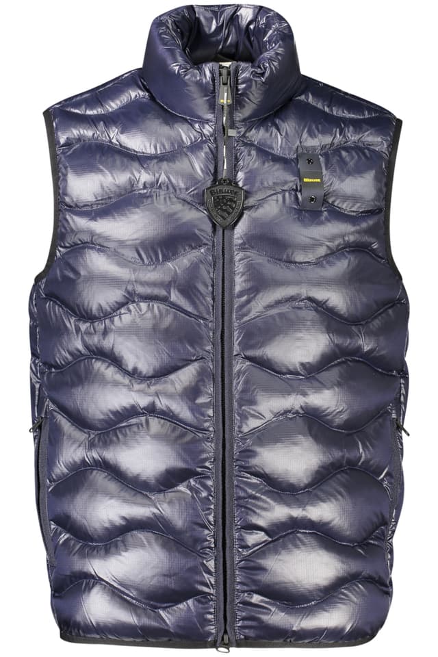 Мъжко синьо яке без ръкави BLAUER