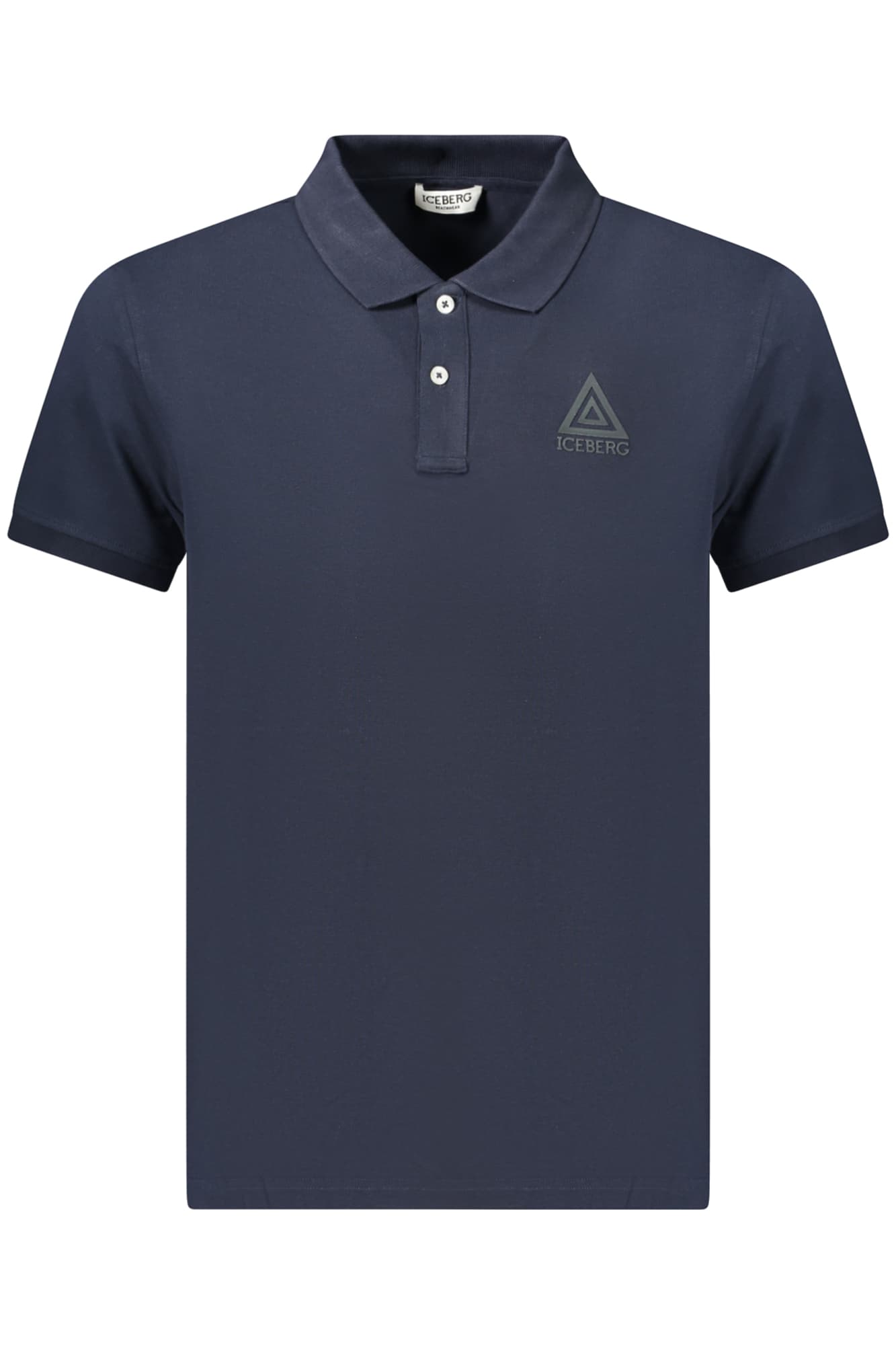 ICEBERG POLO MANICHE CORTE UOMO BLU - ICEBERG
