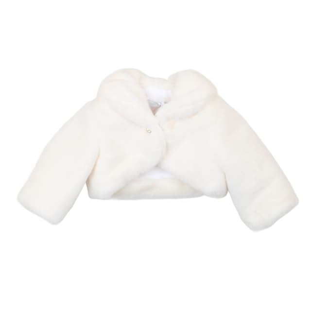 Жакет с изкуствен косъм