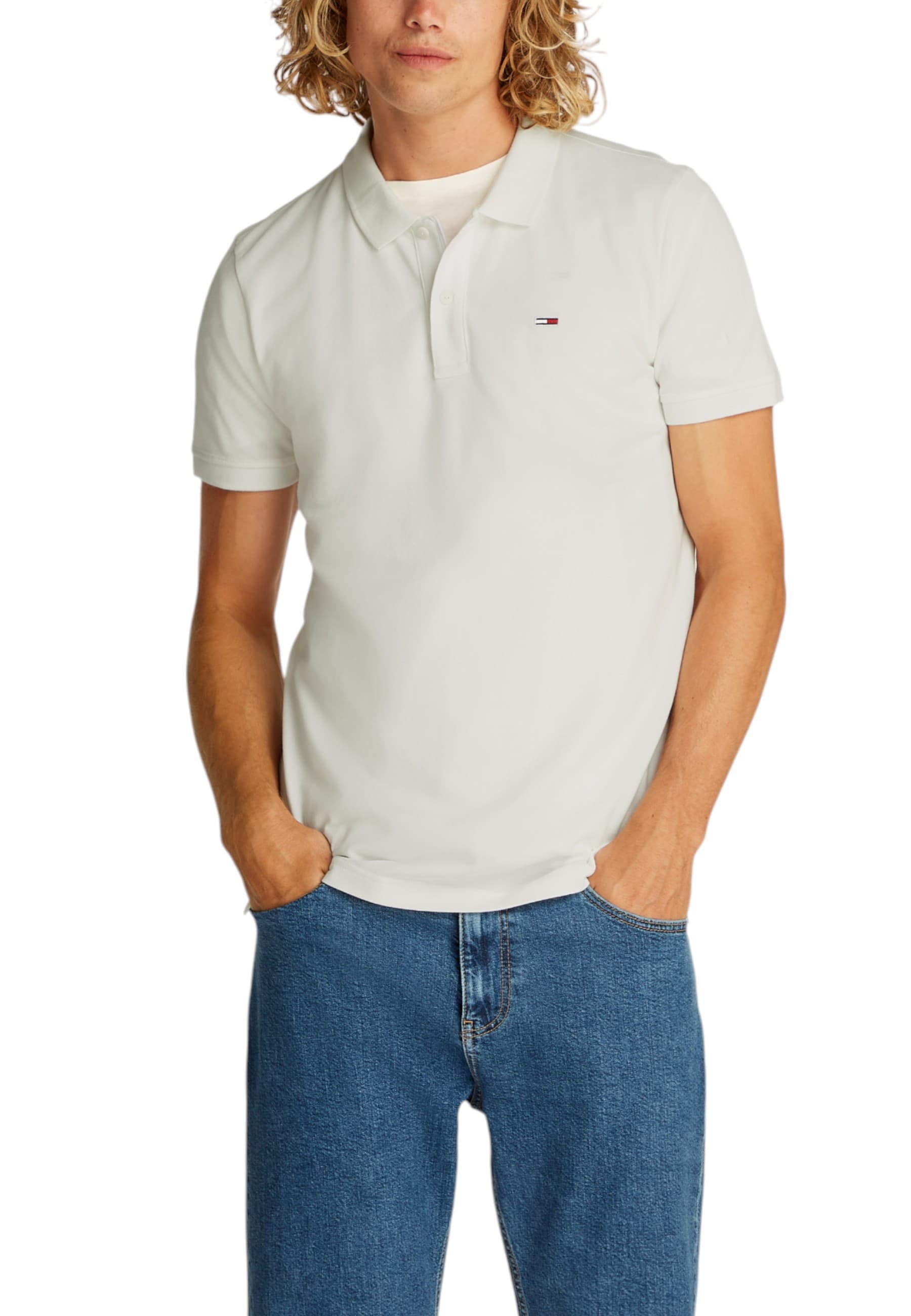Tommy Hilfiger Jeans Polo Uomo - Tommy Hilfiger Jeans