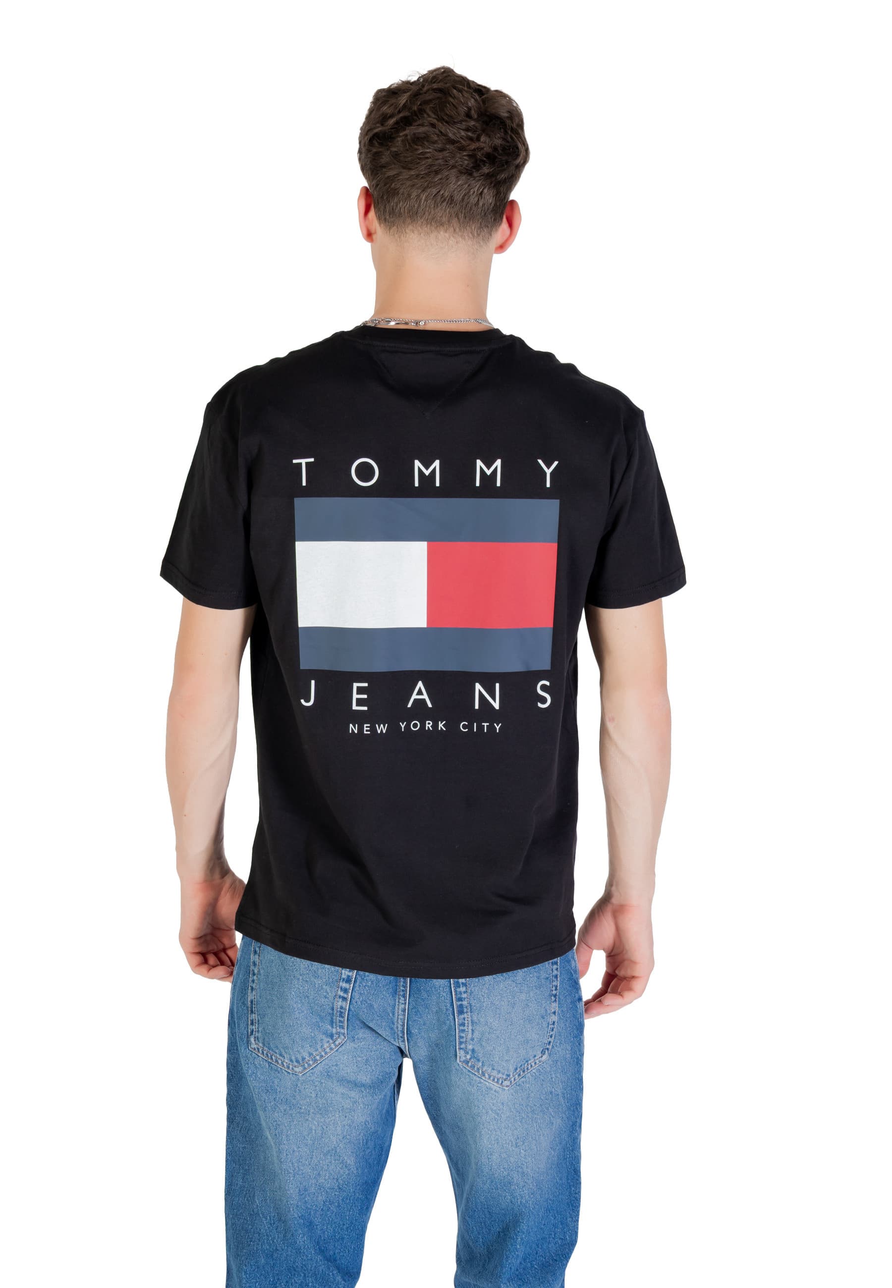 Tommy Hilfiger Jeans T-Shirt Uomo - Tommy Hilfiger Jeans