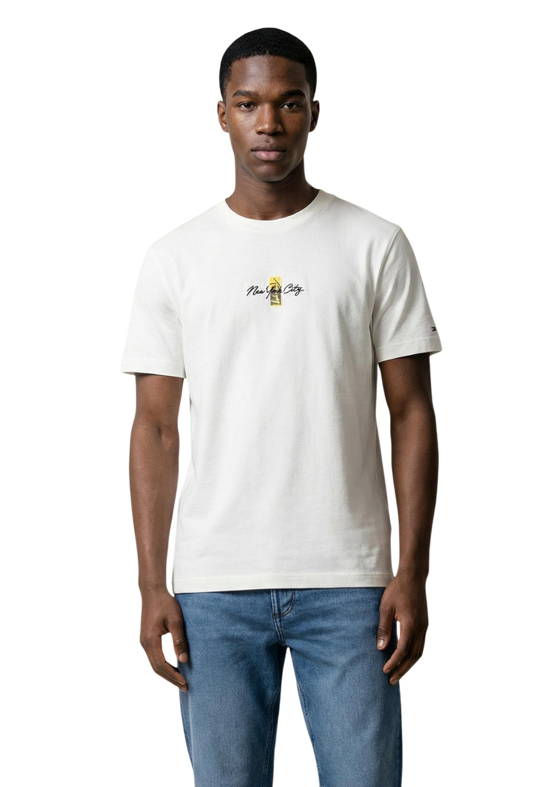 Tommy Hilfiger Jeans T-Shirt Uomo - Tommy Hilfiger Jeans