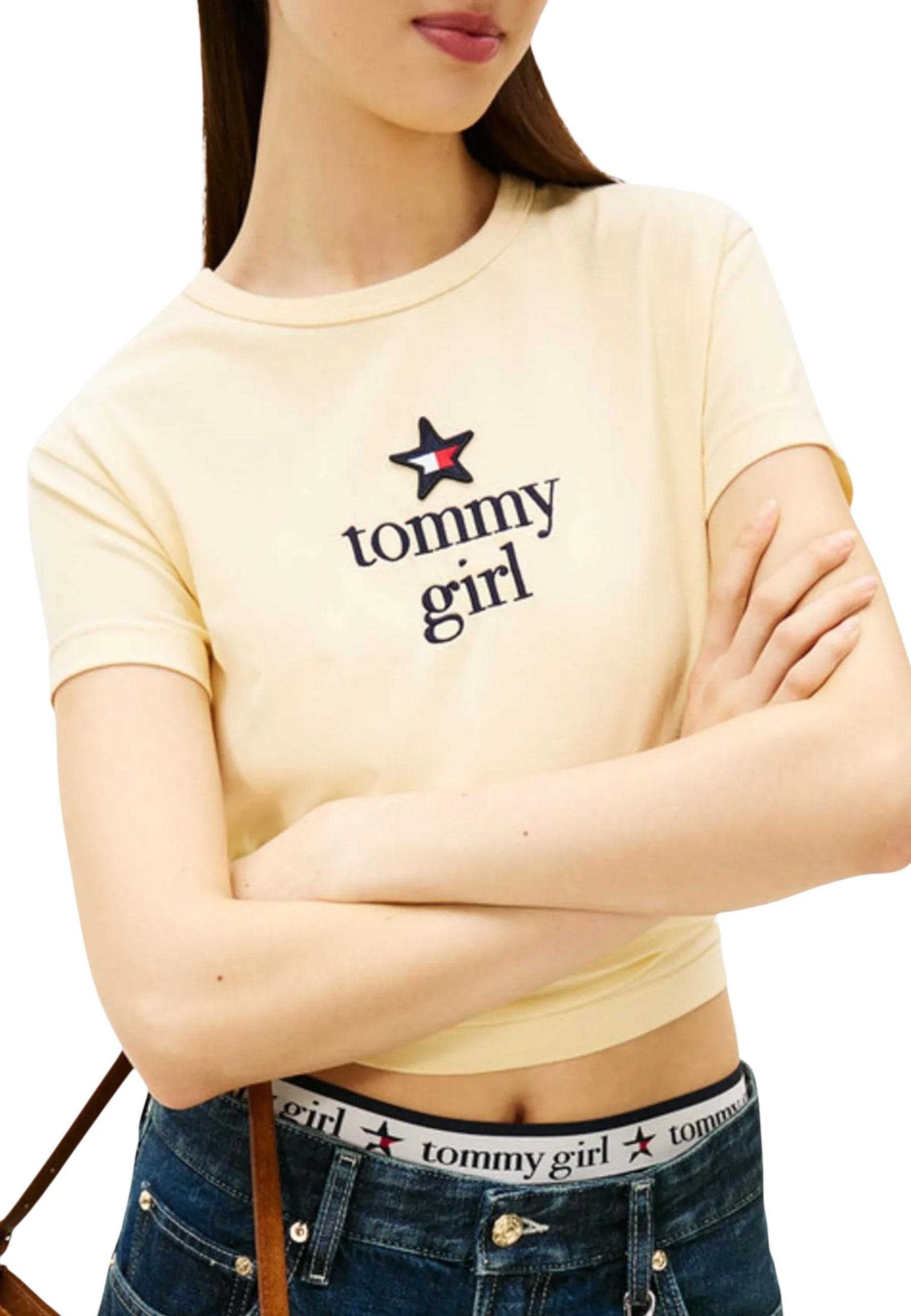 Tommy Hilfiger Jeans T-Shirt Donna - Tommy Hilfiger Jeans