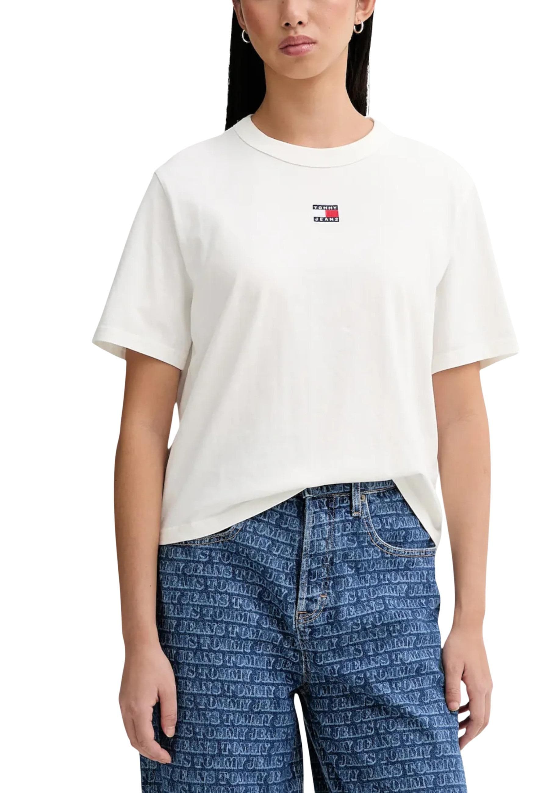 Tommy Hilfiger Jeans T-Shirt Donna - Tommy Hilfiger Jeans
