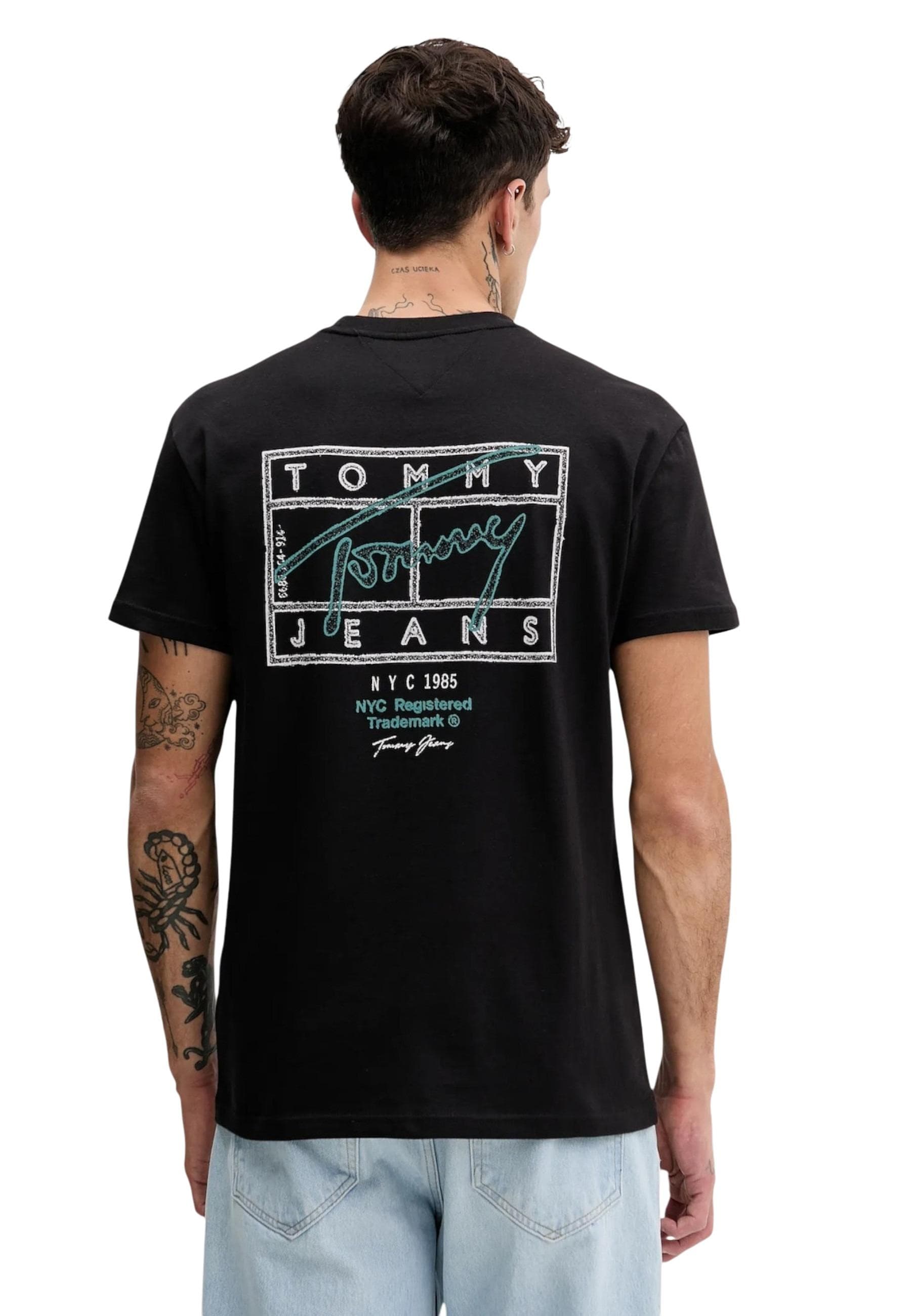 Tommy Hilfiger Jeans T-Shirt Uomo - Tommy Hilfiger Jeans