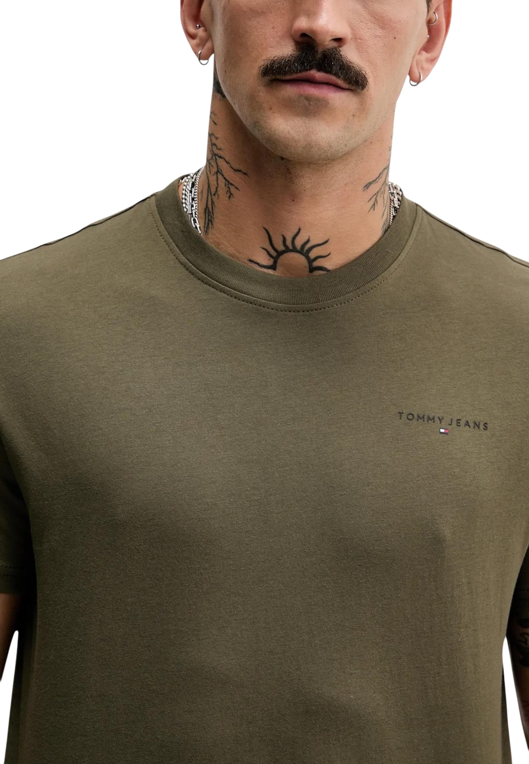 Tommy Hilfiger Jeans T-Shirt Uomo - Tommy Hilfiger Jeans