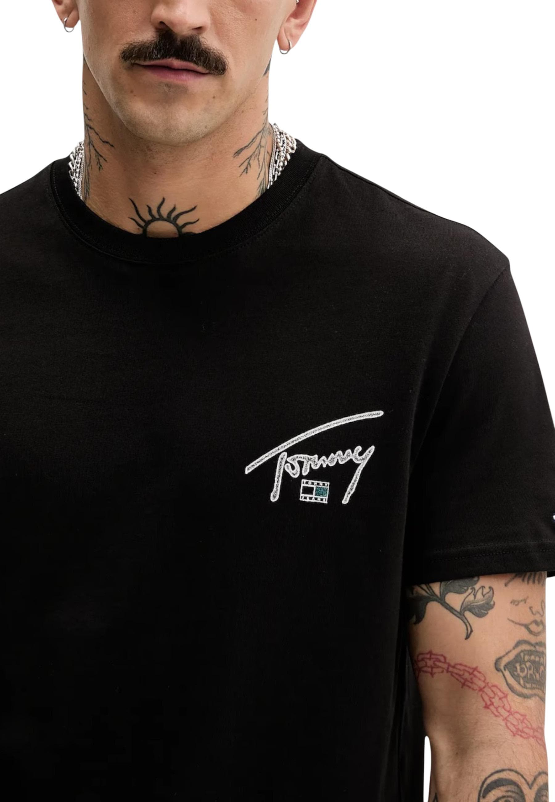 Tommy Hilfiger Jeans T-Shirt Uomo - Tommy Hilfiger Jeans