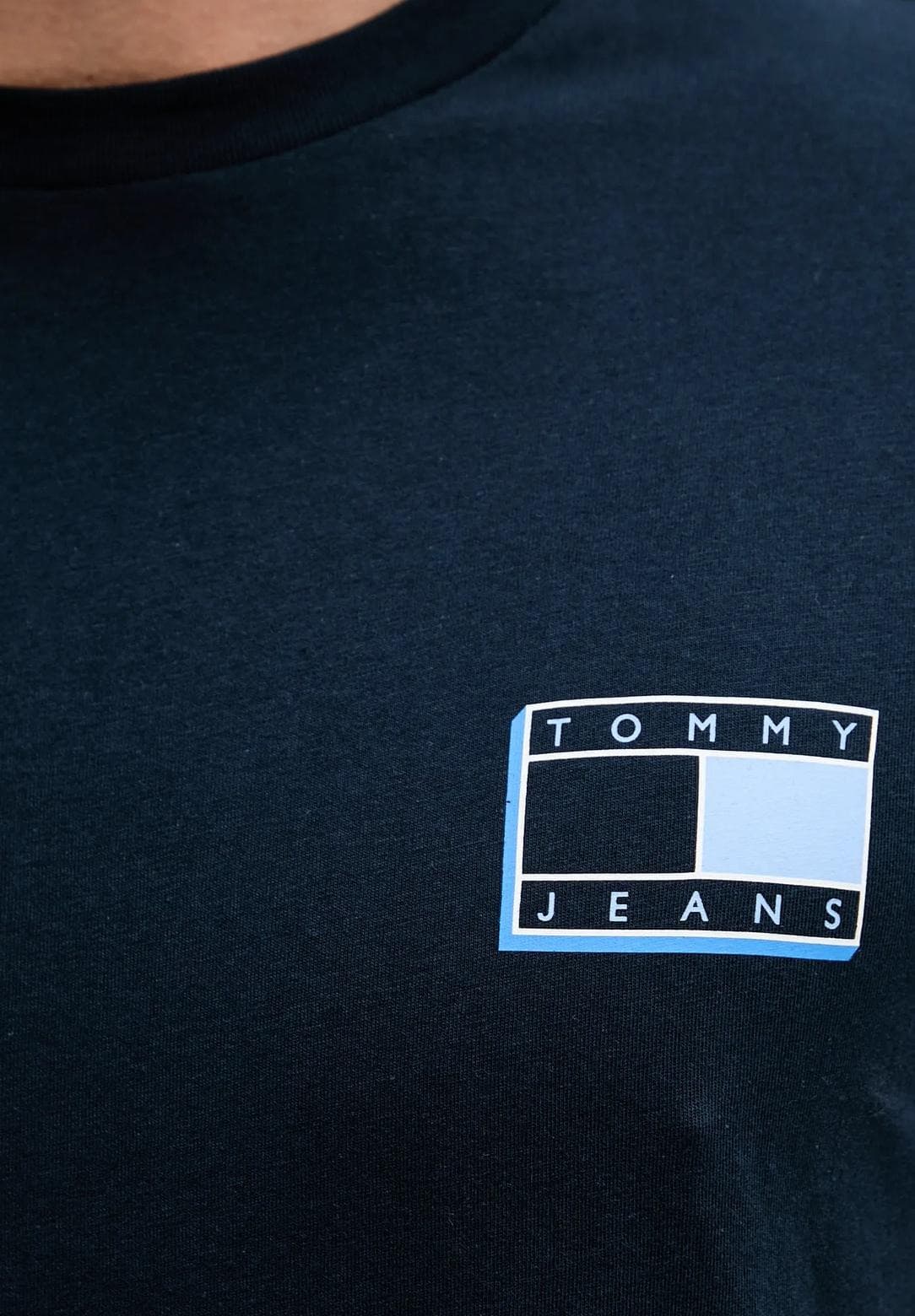 Tommy Hilfiger Jeans T-Shirt Uomo - Tommy Hilfiger Jeans