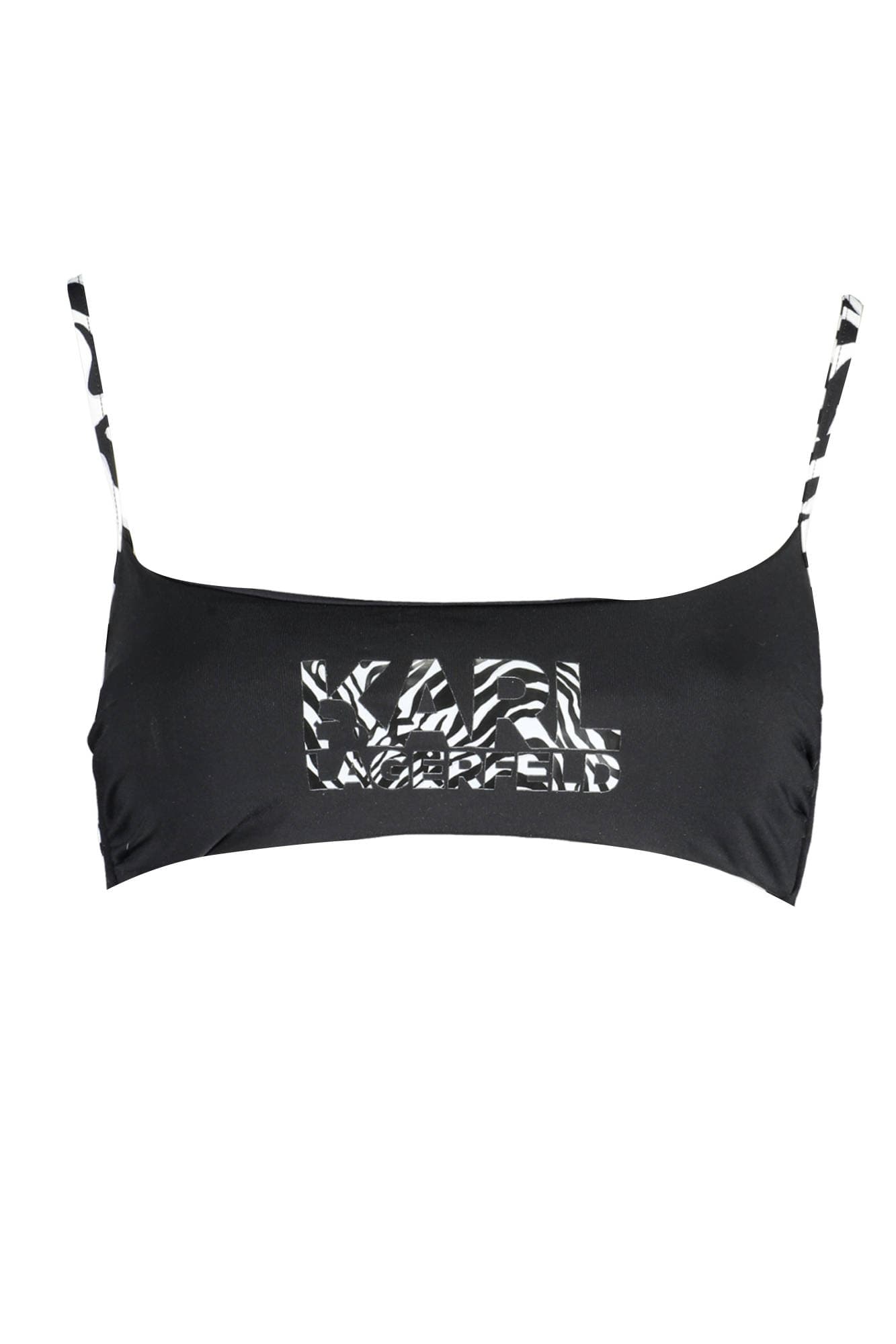KARL LAGERFELD ПЛАЖНО ТОП ДАМСКИ КОСТЮМ ЧЕРЕН - KARL LAGERFELD BEACHWEAR