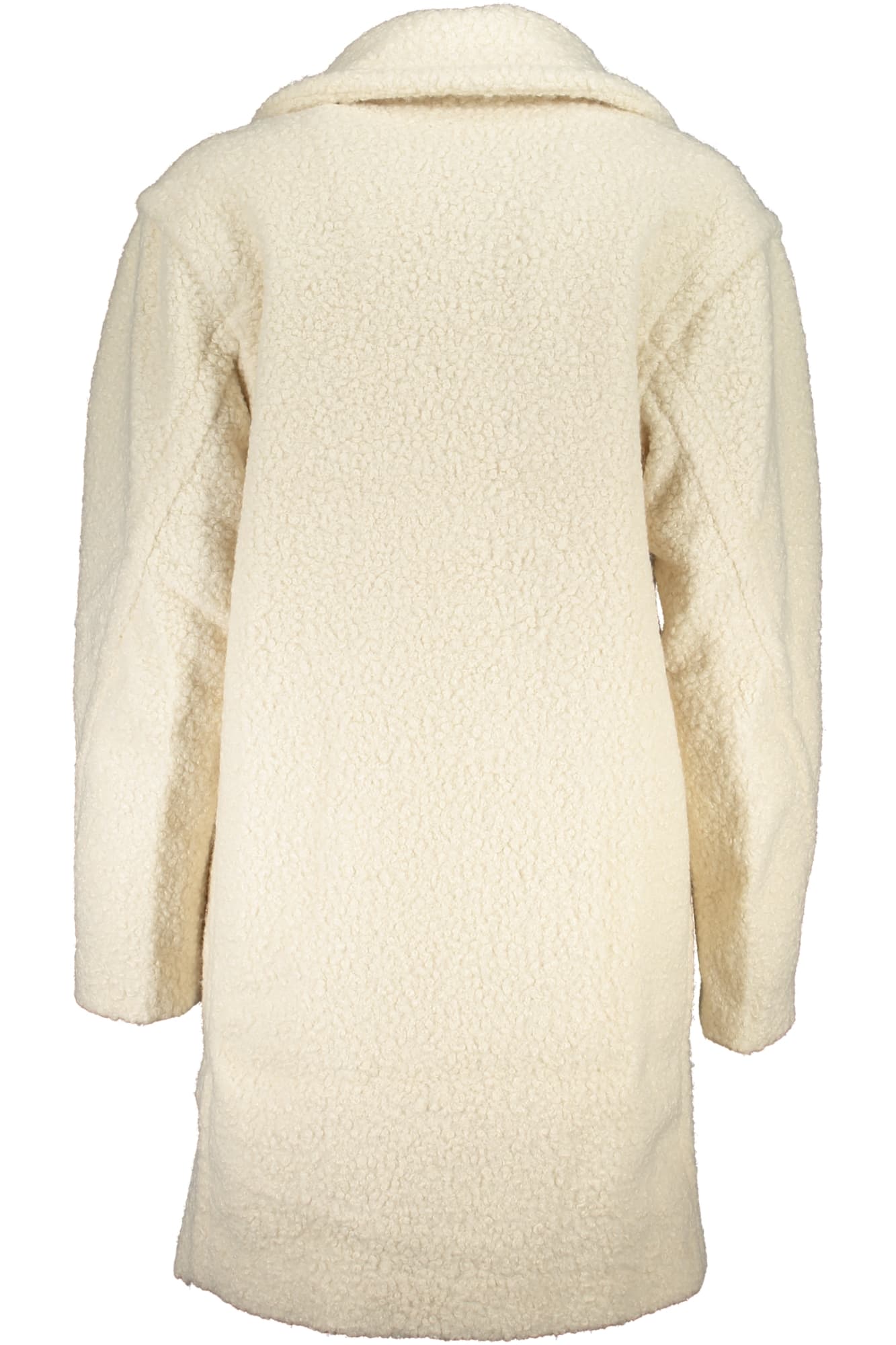 БЯЛО ДАМСКО ПАЛТО DESIGUAL - DESIGUAL