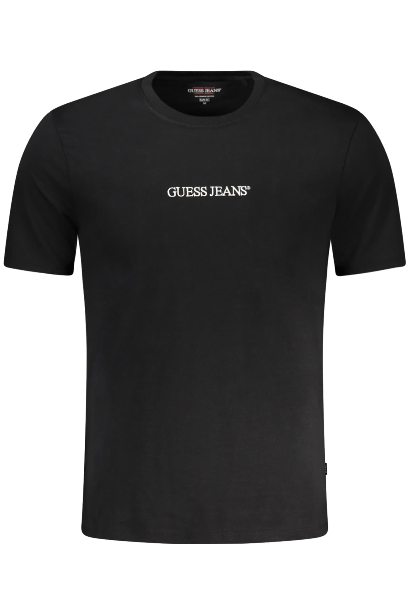 МЪЖКА ТЕНИСКА С КЪС РЪКАВ GUESS JEANS ЧЕРНА - GUESS JEANS