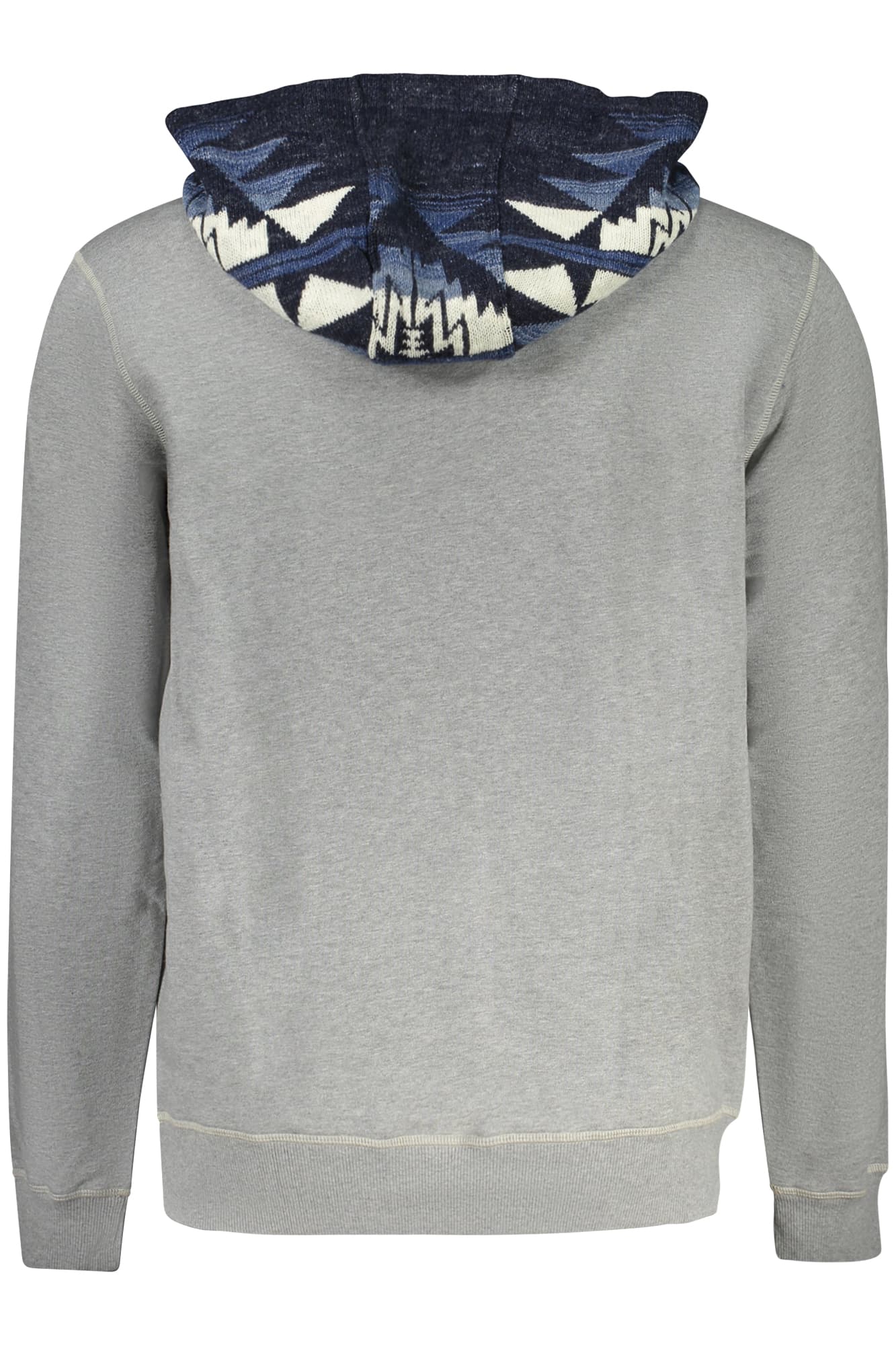 GUESS ДЪНКОВ СУИТШЪР БЕЗ ЦИП МЪЖКИ СИВ - GUESS JEANS