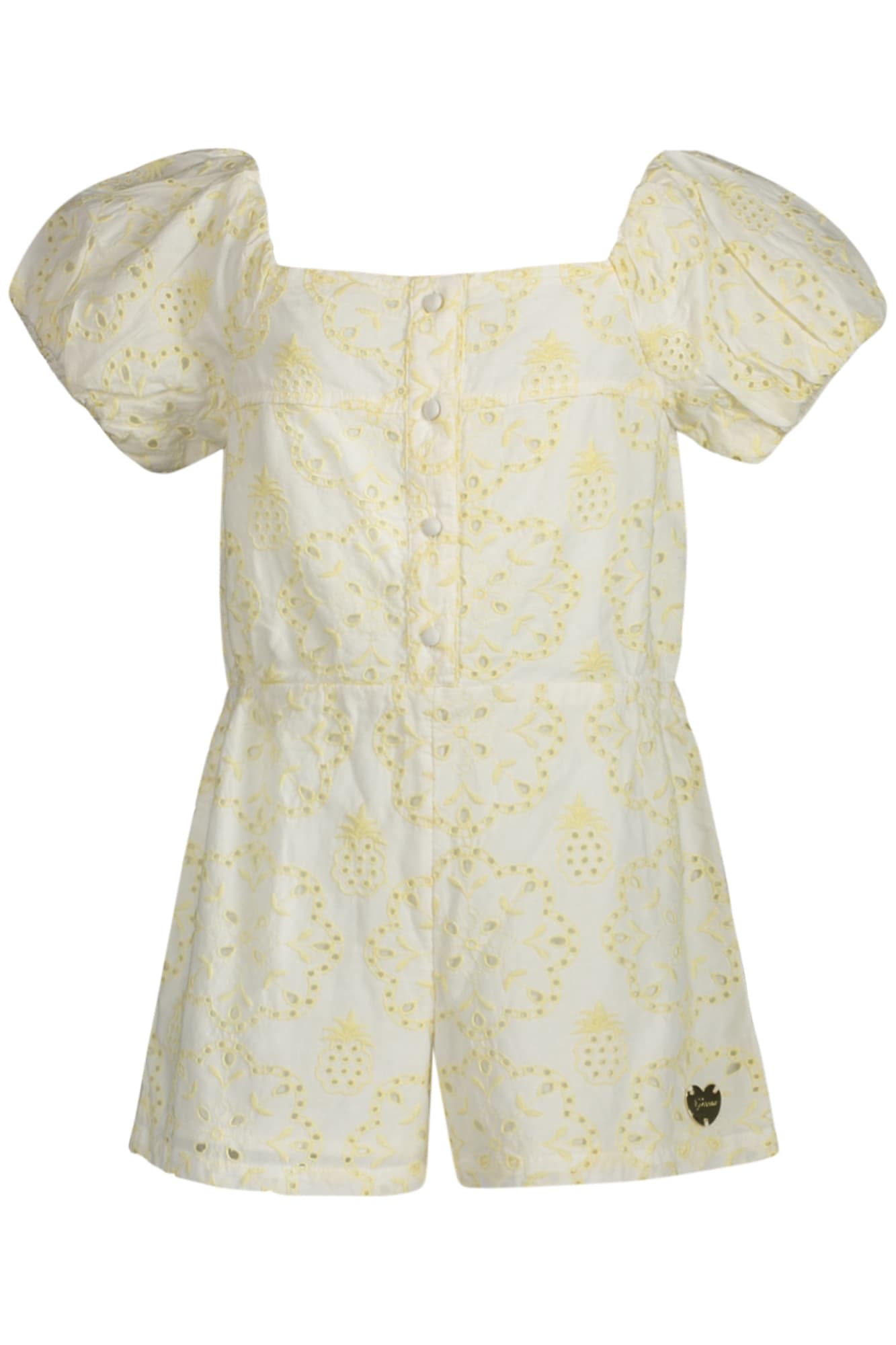 GUESS JEANS КЪСА РОКЛЯ МОМИЧЕ ЖЪЛТА - GUESS JEANS