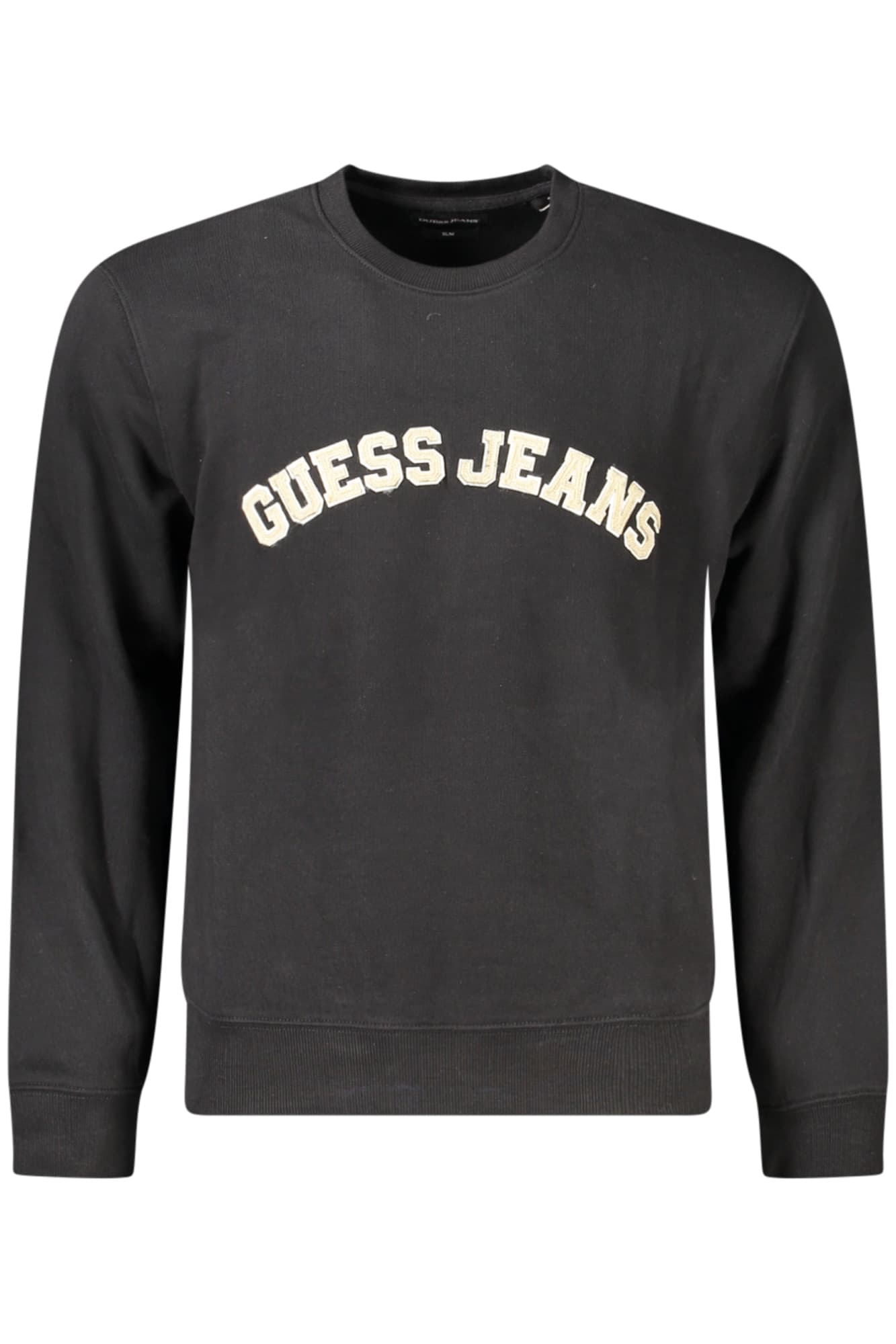 GUESS ДЪНКОВ СУИТШЪР БЕЗ ЦИП МЪЖКИ ЧЕРЕН - GUESS JEANS