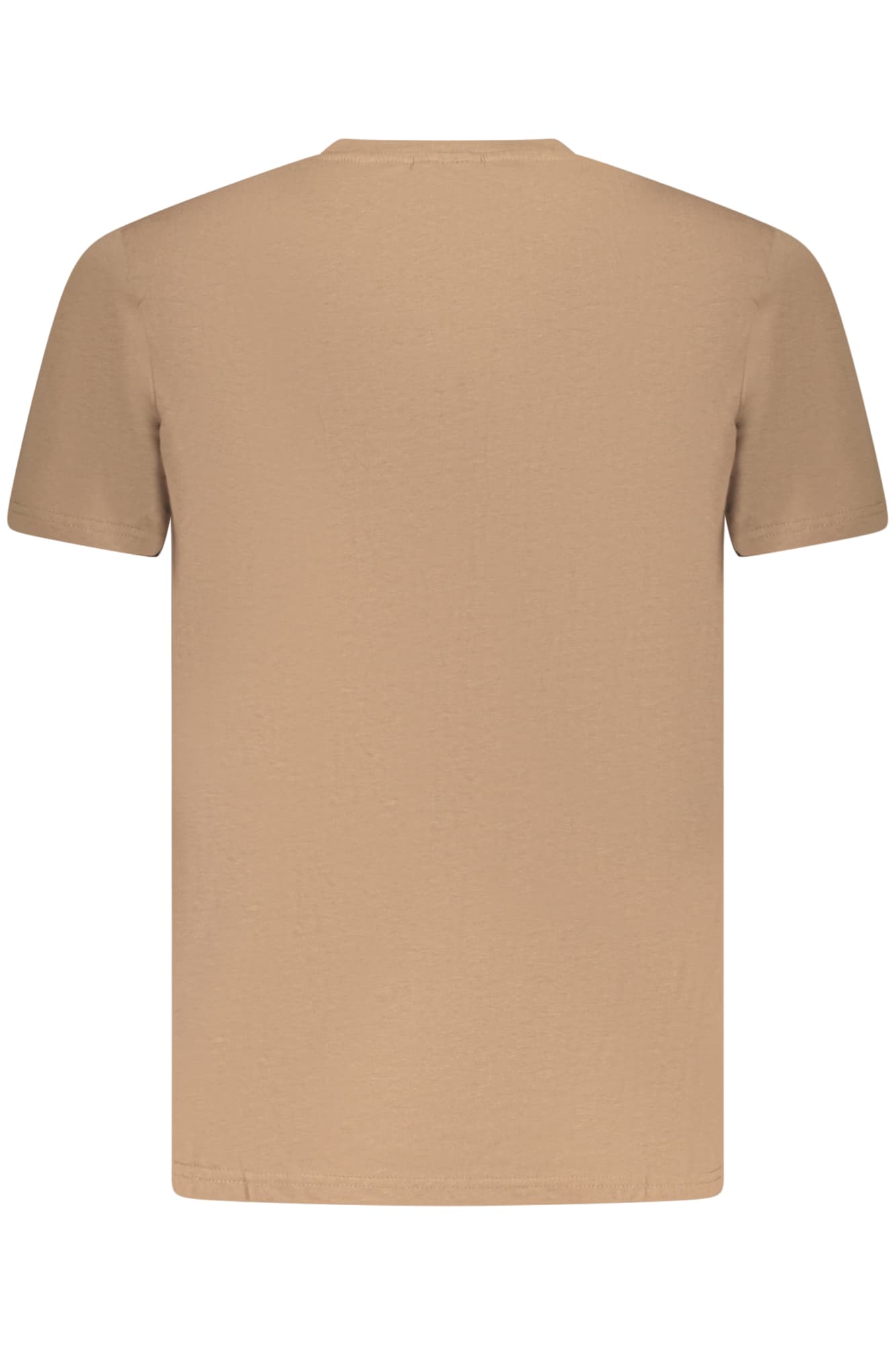 МЪЖКА ТЕНИСКА С КЪС РЪКАВ US GRAND, КАФЯВА - U.S. GRAND