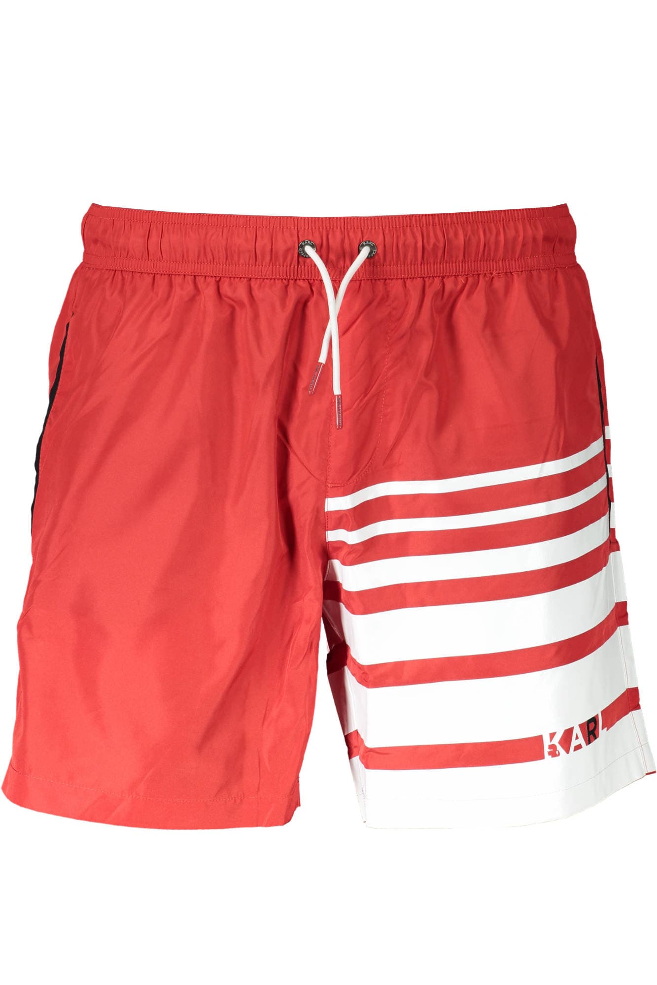 Мъжки долнище за плажен бански KARL LAGERFELD, червено - KARL LAGERFELD BEACHWEAR