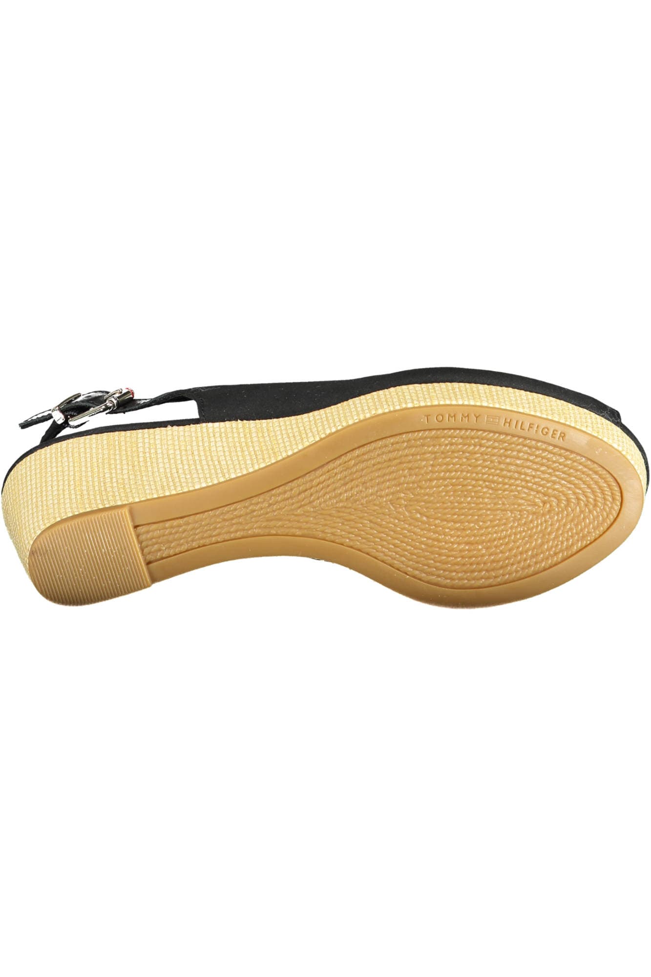 Дамски сандали TOMMY HILFIGER, черни - TOMMY HILFIGER