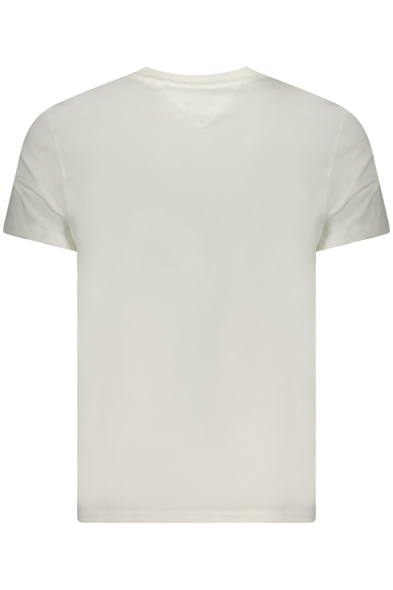 Мъжка тениска с къс ръкав TOMMY HILFIGER, бяла - TOMMY HILFIGER