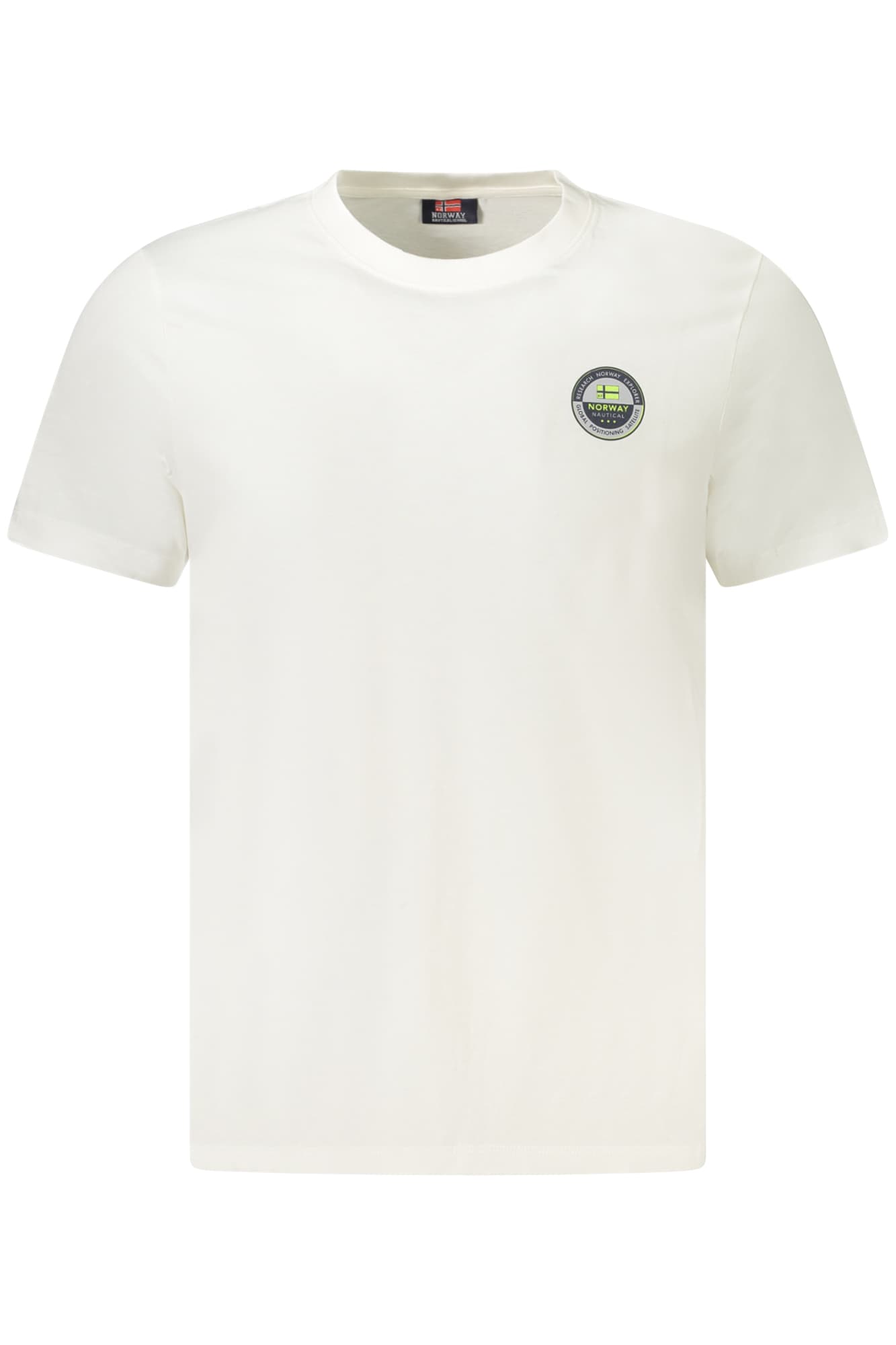 НОРВЕГИЯ 1963 МЪЖКА ТЕНИСКА С КЪС РЪКАВ, БЯЛА - NORWAY 1963