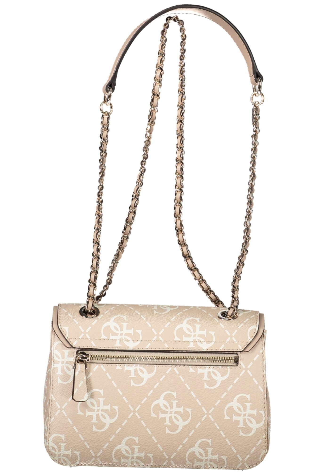 Дамска чанта GUESS JEANS, розова - GUESS JEANS