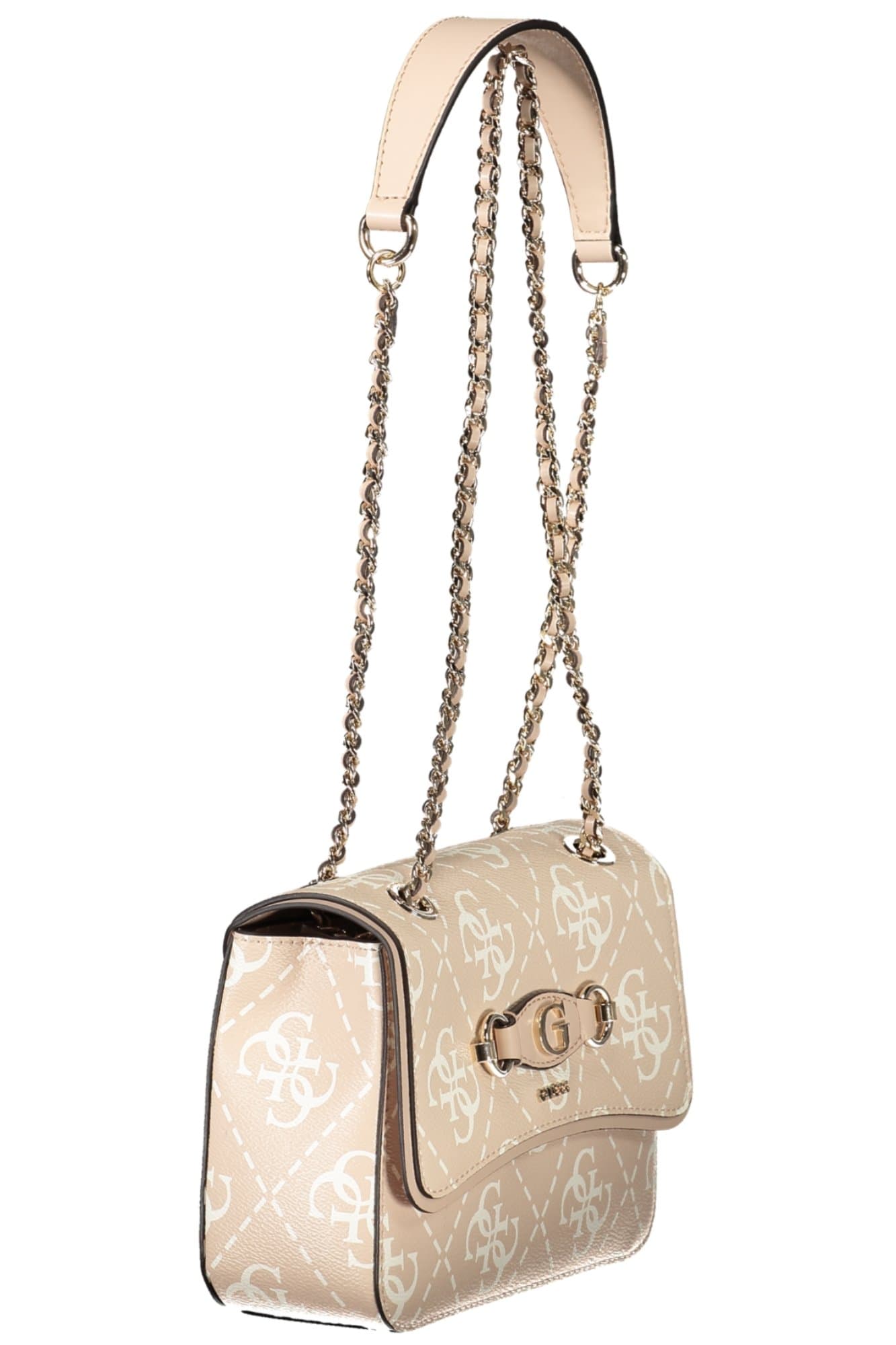 Дамска чанта GUESS JEANS, розова - GUESS JEANS