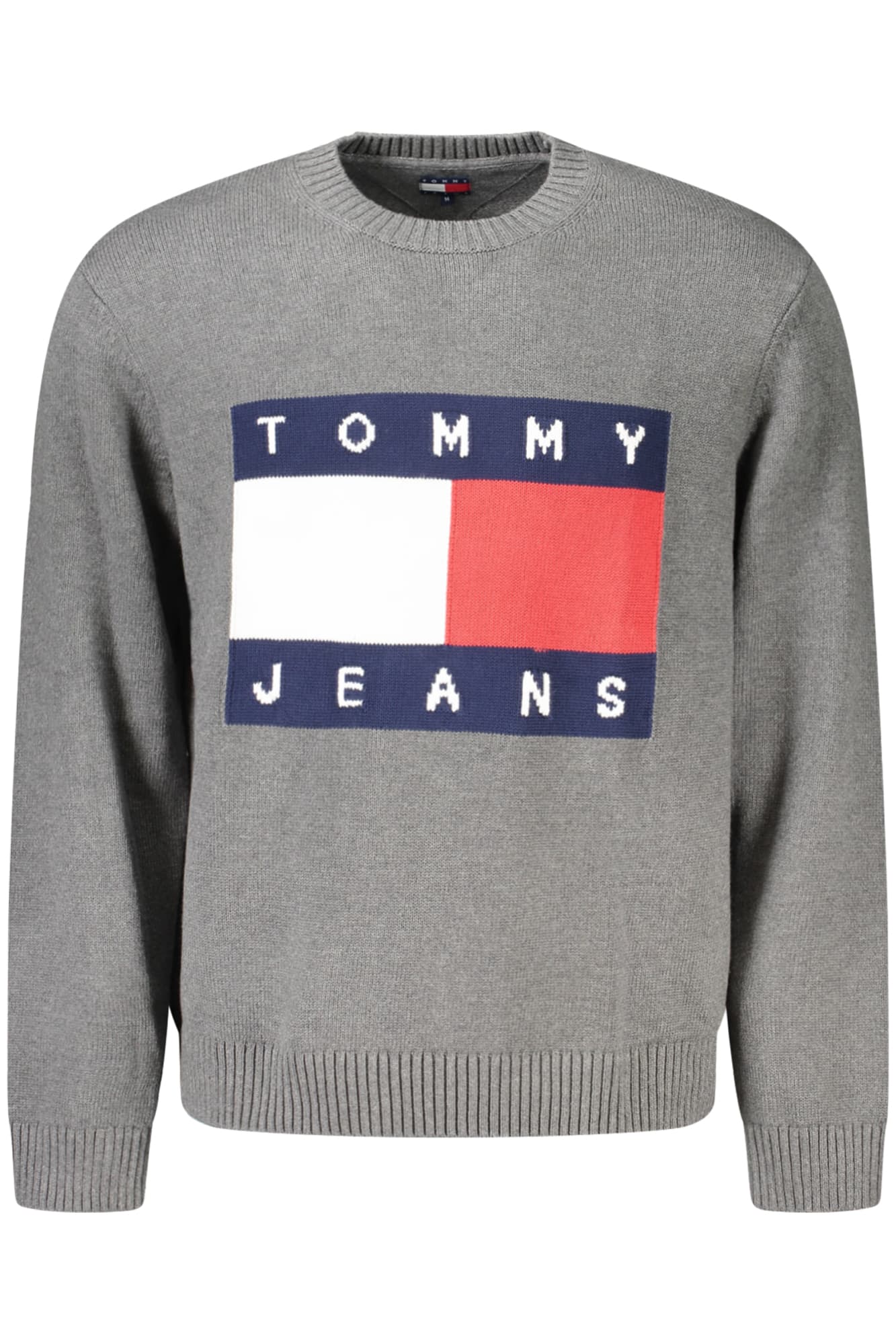 Мъжки сив пуловер TOMMY HILFIGER - TOMMY HILFIGER