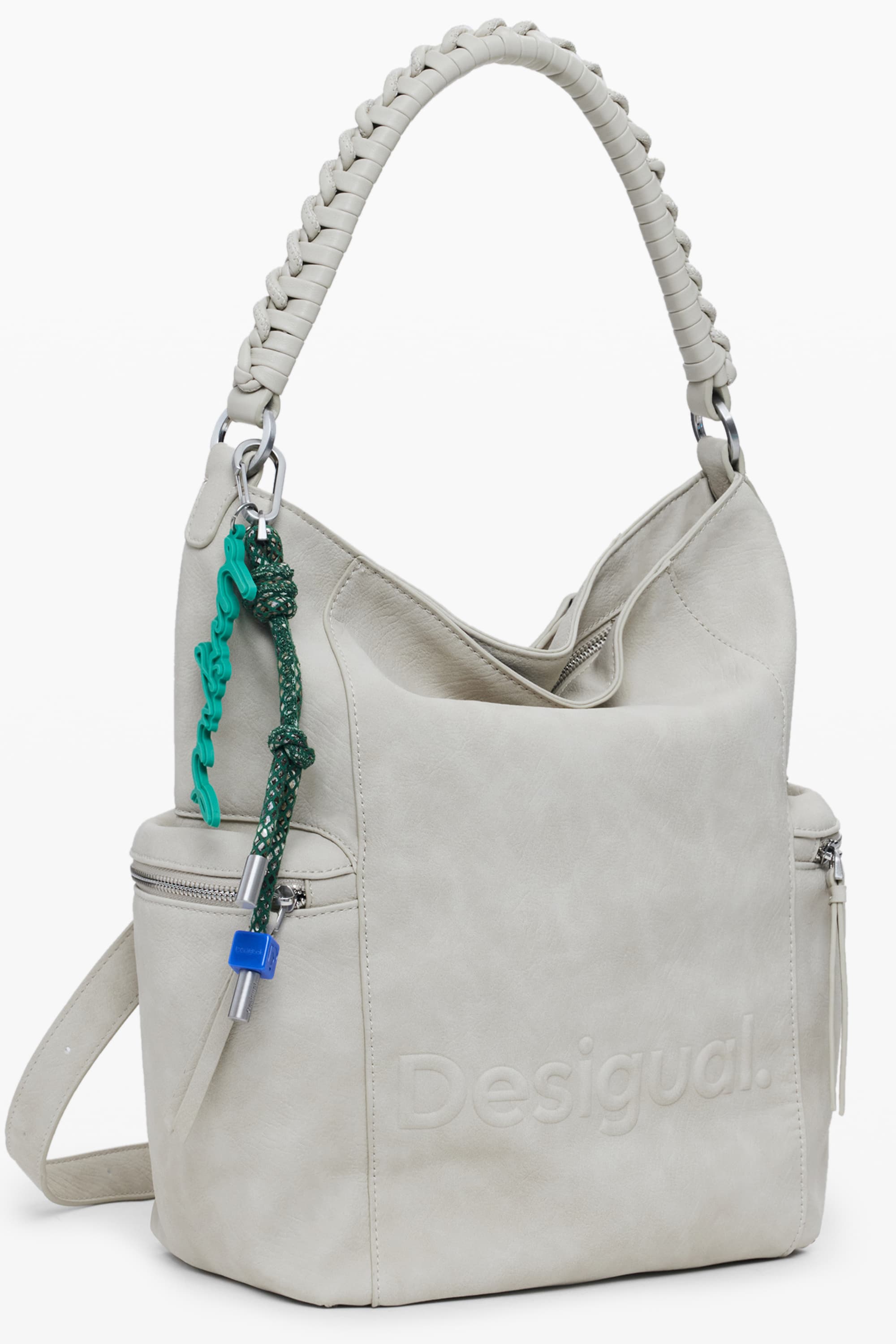 DESIGUAL ДАМСКА БЕЖОВА РАНИЦА - DESIGUAL