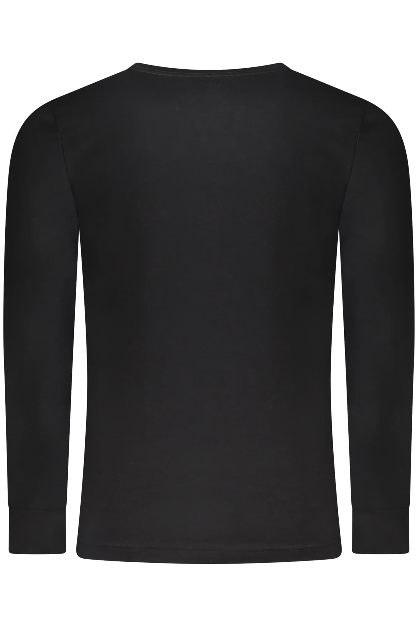 Детска черна тениска с дълъг ръкав CONVERSE - CONVERSE