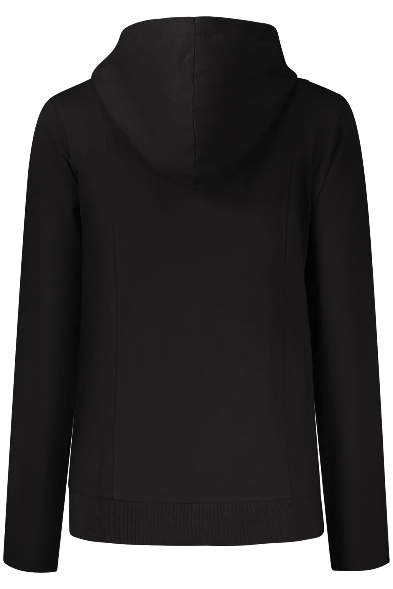 Дамски черен суитшърт с цип FREDDY - FREDDY