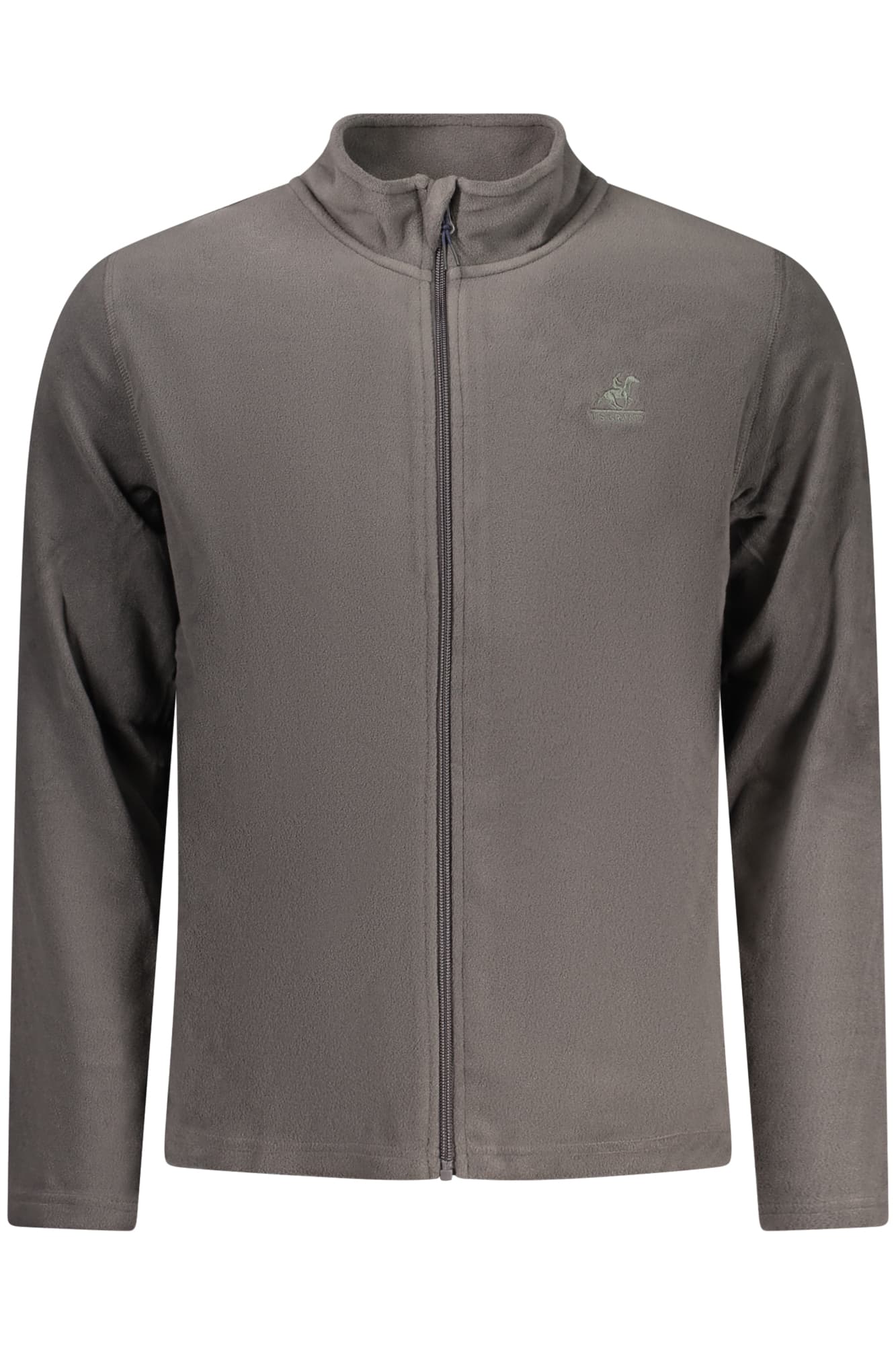 Мъжки сиви суитшърт с цип US GRAND - U.S. GRAND