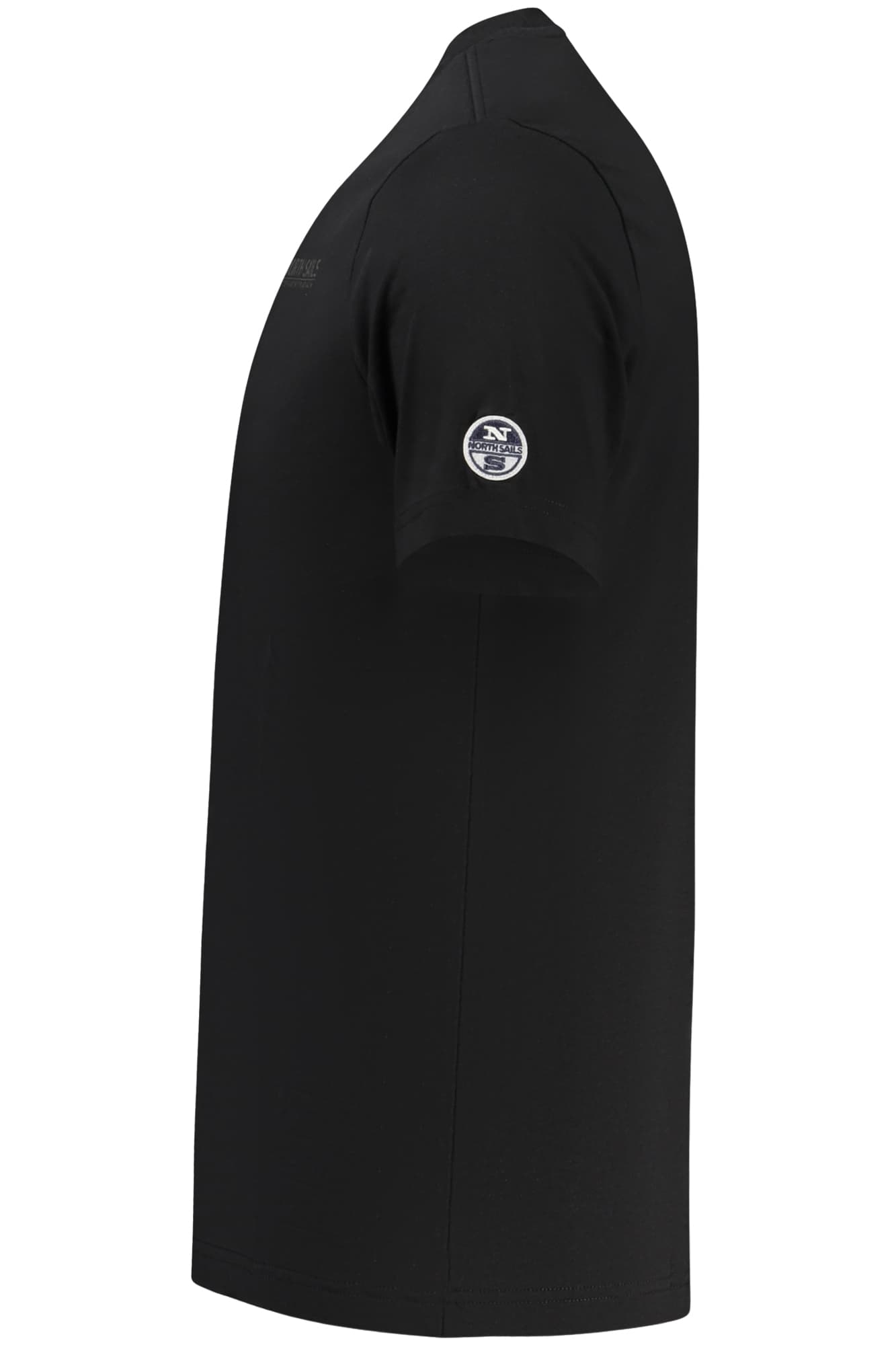 МЪЖКА ТЕНИСКА С КЪС РЪКАВ NORTH SAILS, ЧЕРНА - NORTH SAILS