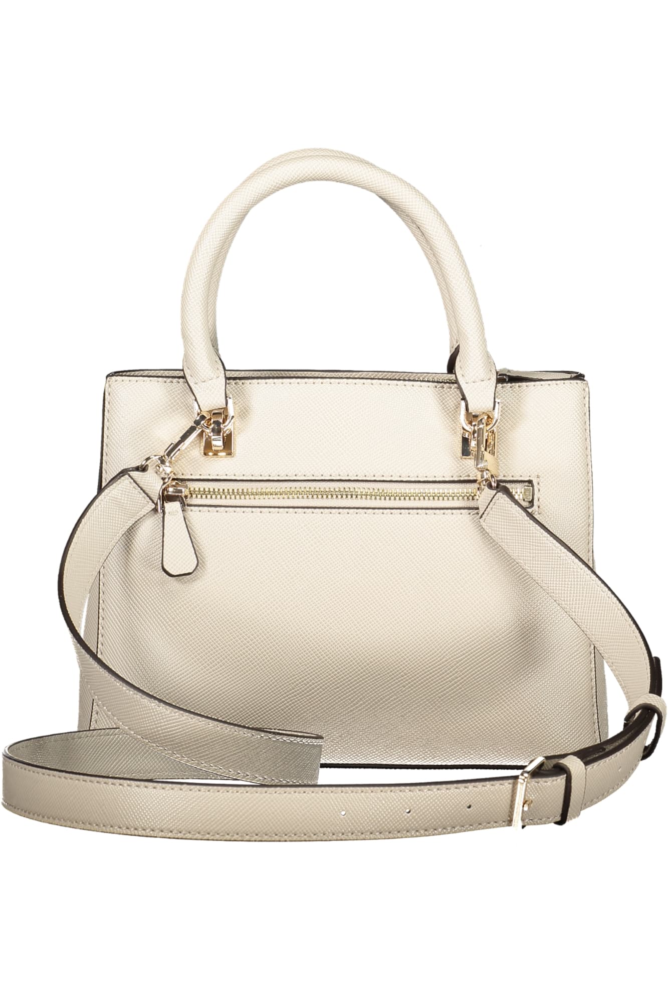 Дамска бежова чанта GUESS JEANS - GUESS JEANS