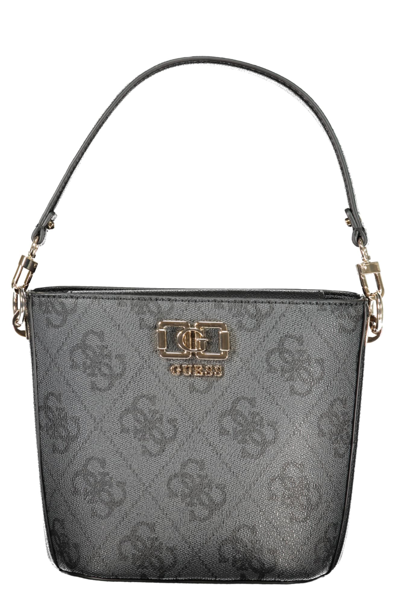 Чанта GUESS JEANS за жени, черна - GUESS JEANS