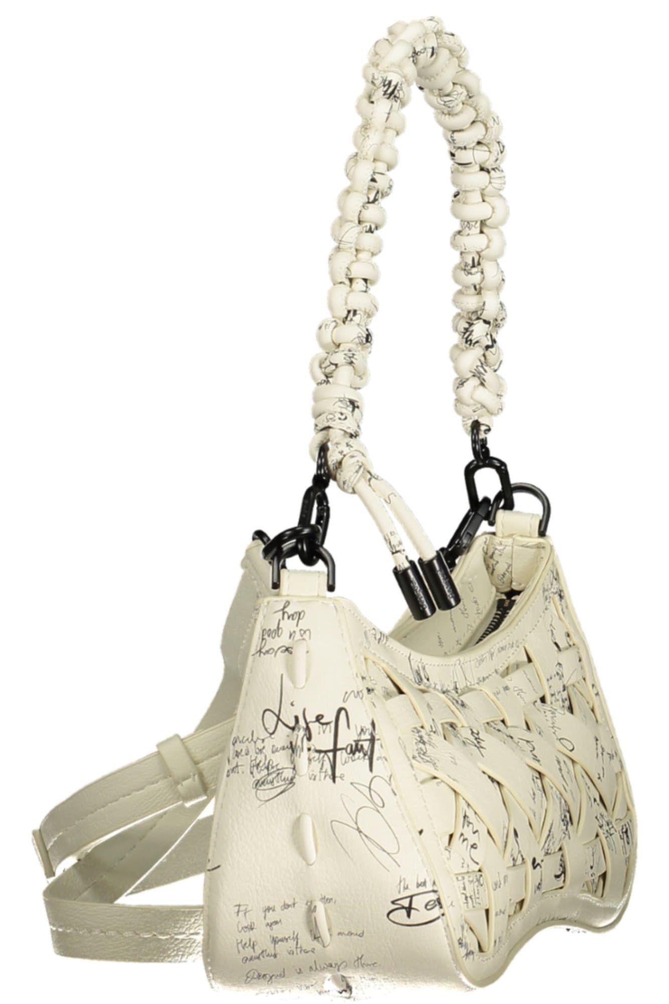 DESIGUAL ДАМСКА БЯЛА ЧАНТА - DESIGUAL