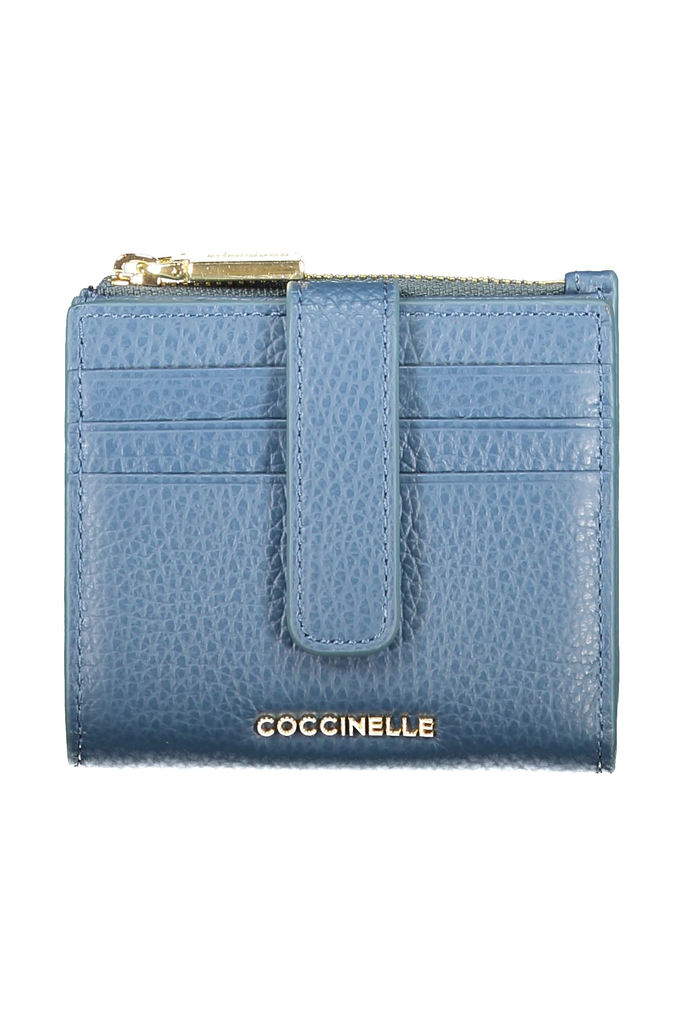 ДАМСКИ ПОРТФЕЙЛ COCCINELLE В СИНЬО - COCCINELLE