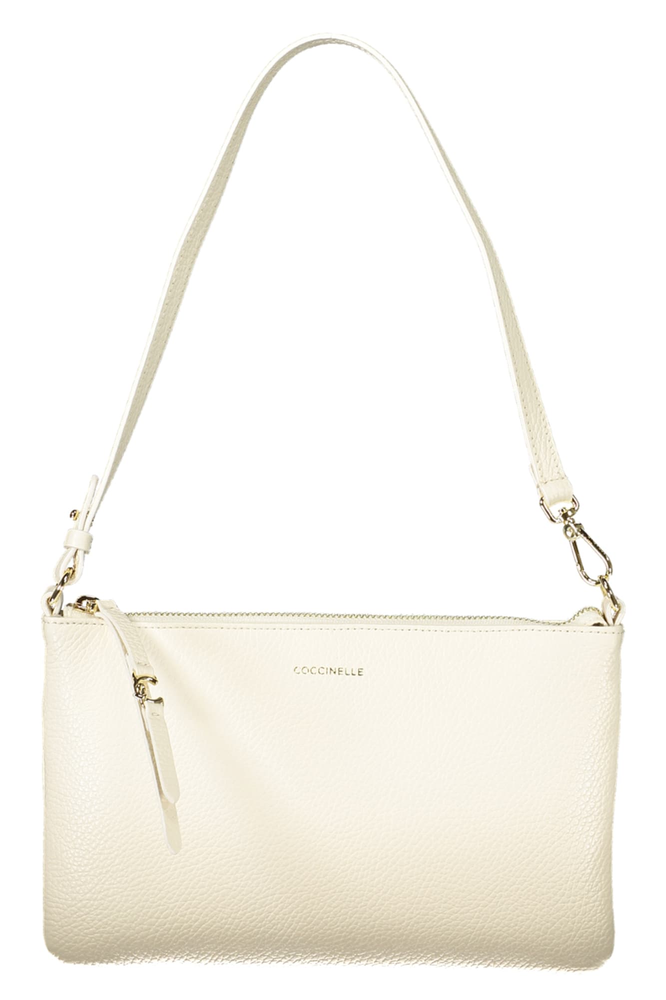 БЯЛА ДАМСКА ЧАНТА COCCINELLE - COCCINELLE