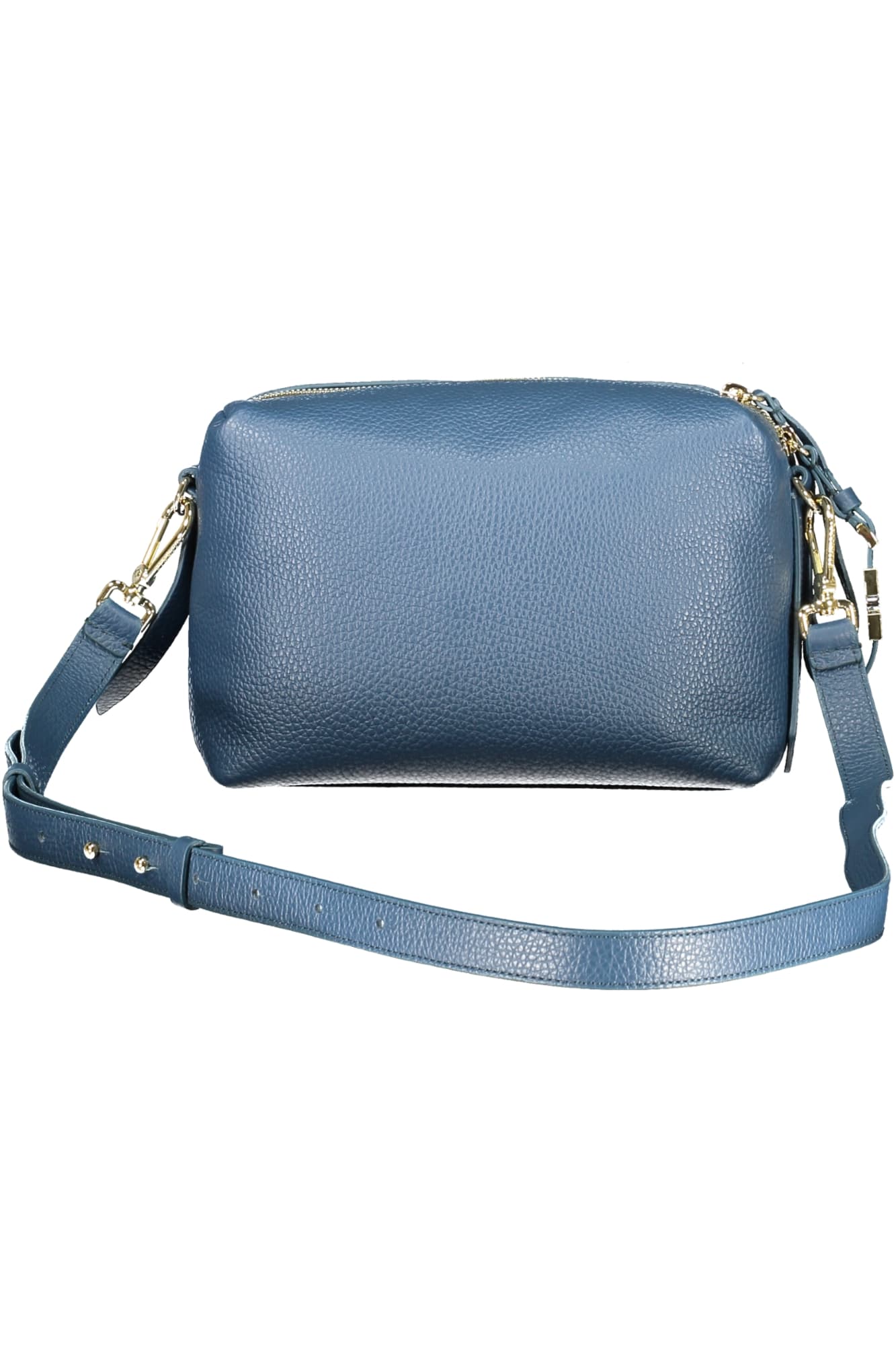 ДАМСКА ЧАНТА COCCINELLE В СИНЯ ОБЛИЦОВКА - COCCINELLE