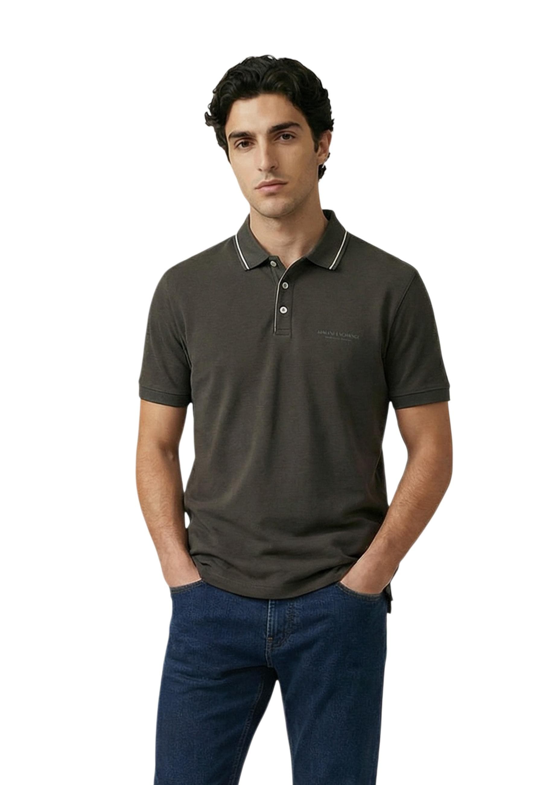 Armani Exchange Polo Uomo - Armani Exchange