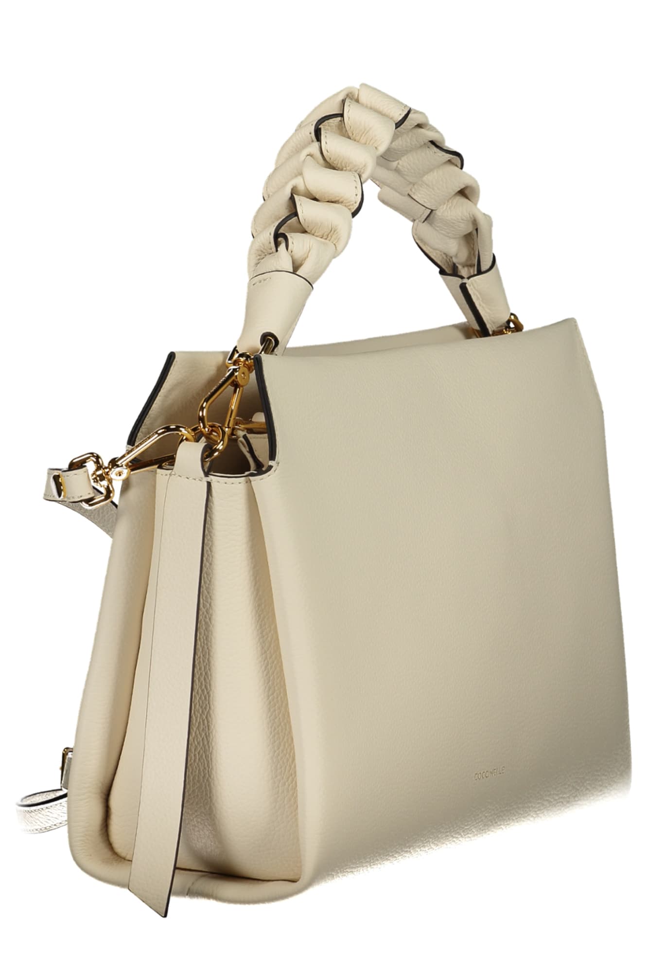 БЯЛА ДАМСКА ЧАНТА COCCINELLE - COCCINELLE