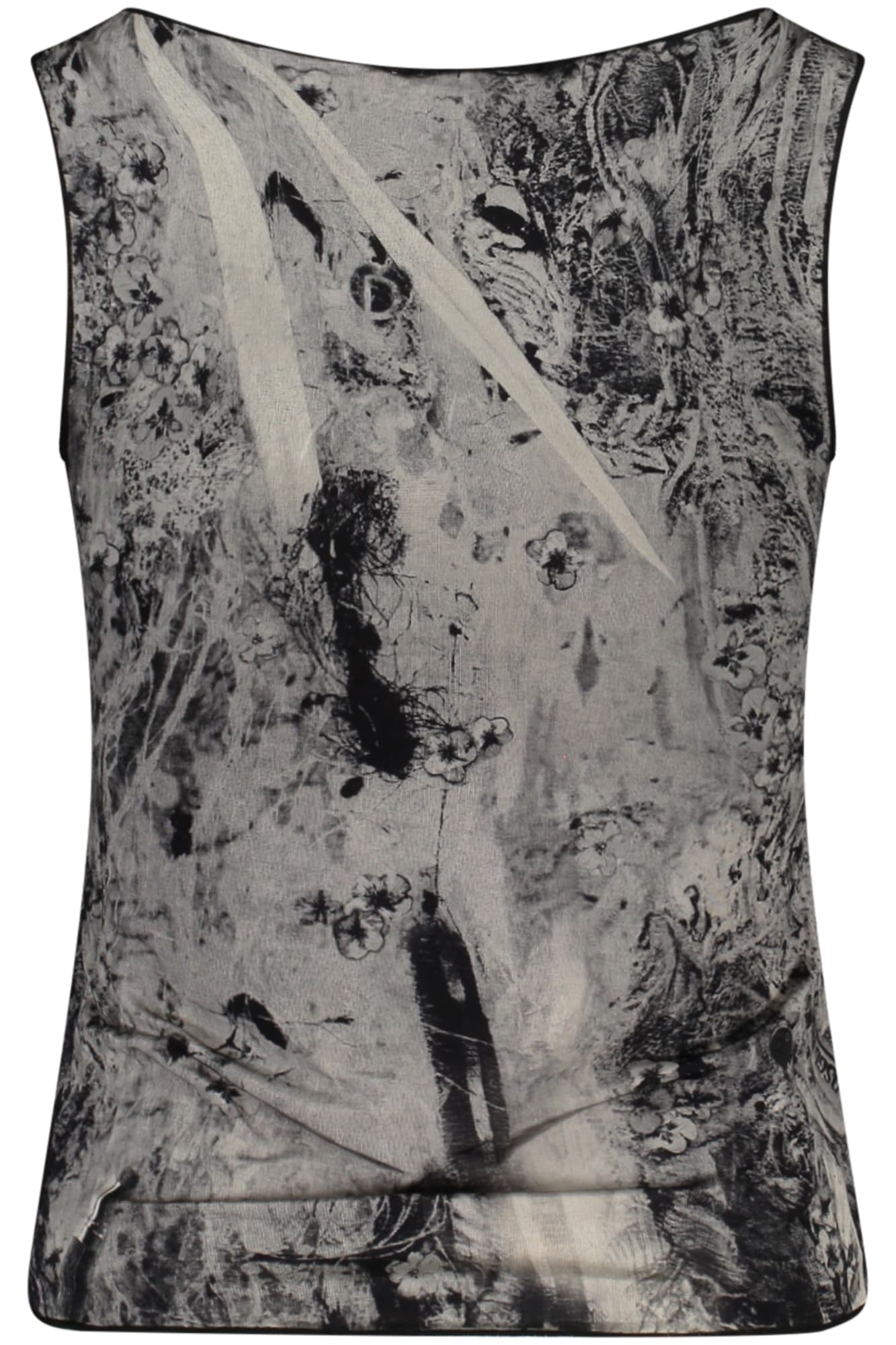 DESIGUAL ДАМСКИ ЧЕРЕН ПОТНИК - DESIGUAL