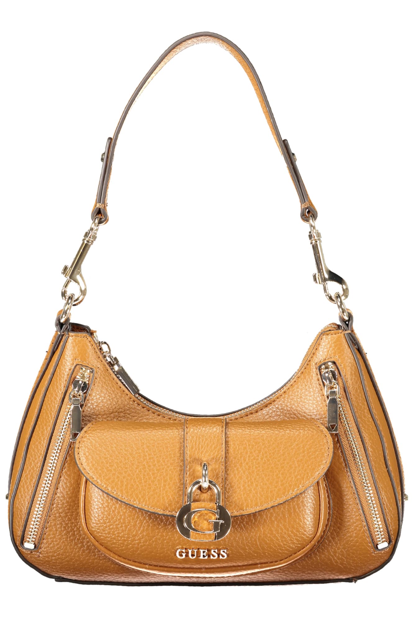 ДАМСКА КАФЯВА ЧАНТА GUESS JEANS - GUESS JEANS