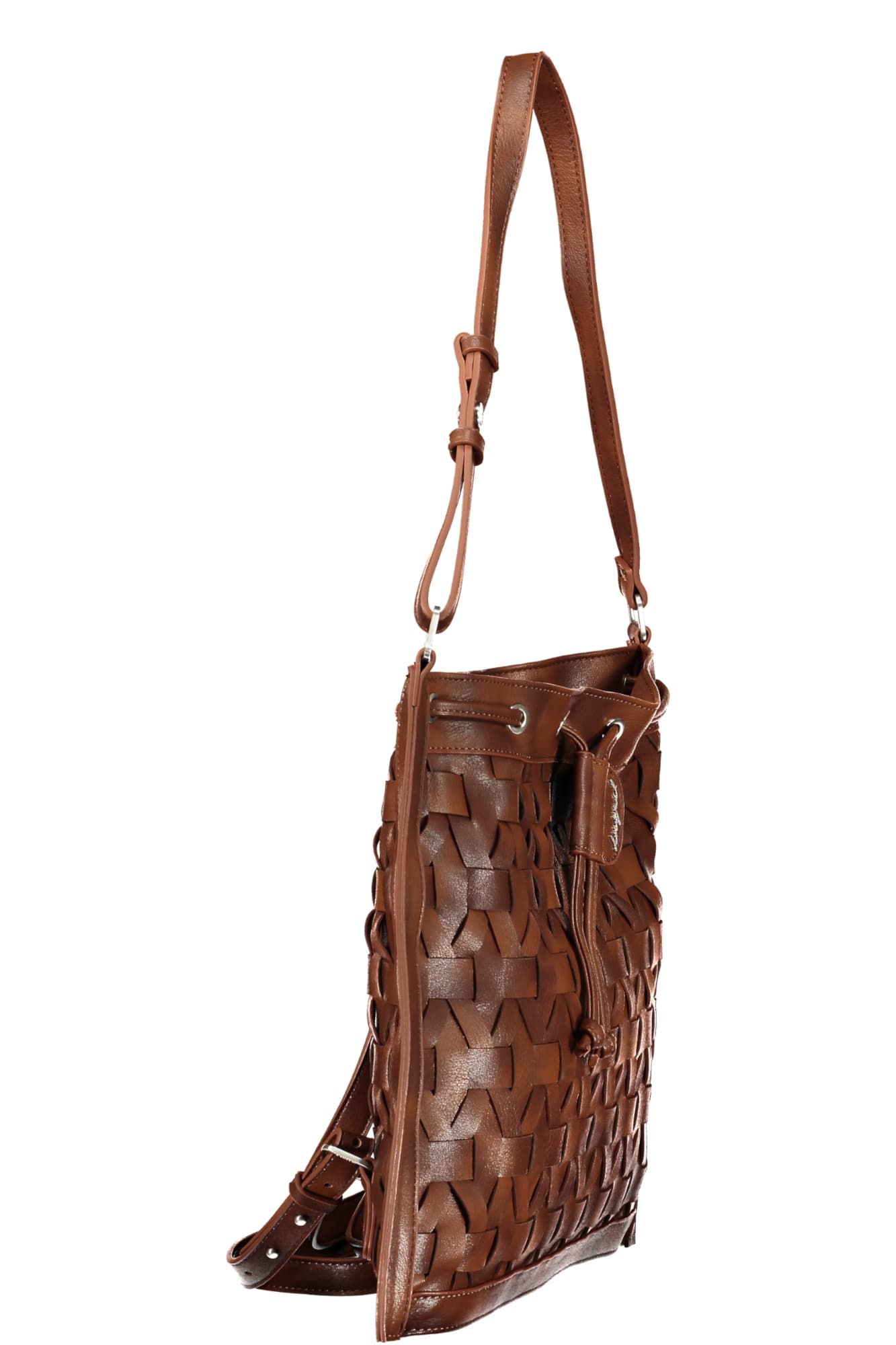 DESIGUAL ДАМСКА КАФЯВА РАНИЦА - DESIGUAL