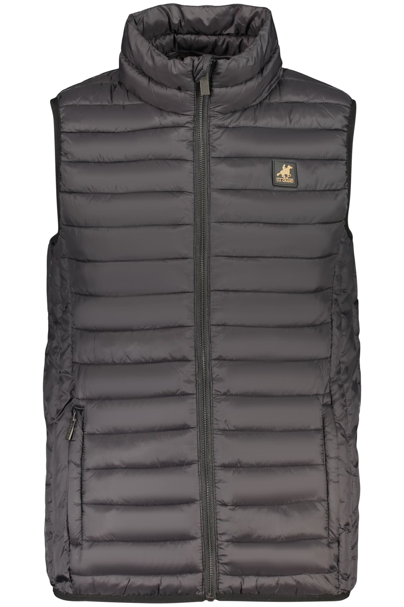 Мъжко черно яке без ръкави US GRAND - U.S. GRAND