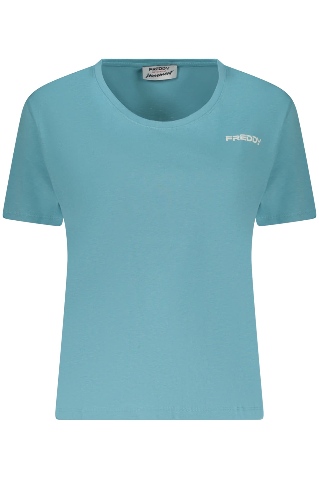 ДАМСКА ТЕНИСКА С КЪС РЪКАВ FREDDY, СИНЯ - FREDDY