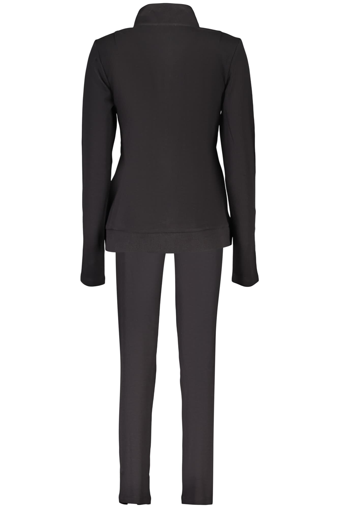 Дамски черен суитшърт с цип FREDDY - FREDDY