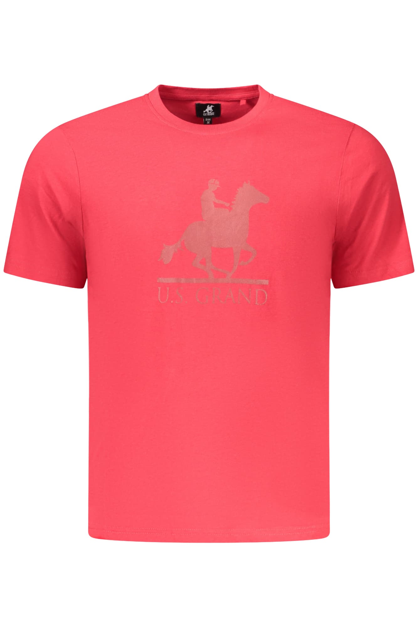 Мъжка тениска с къс ръкав US GRAND, червена - U.S. GRAND