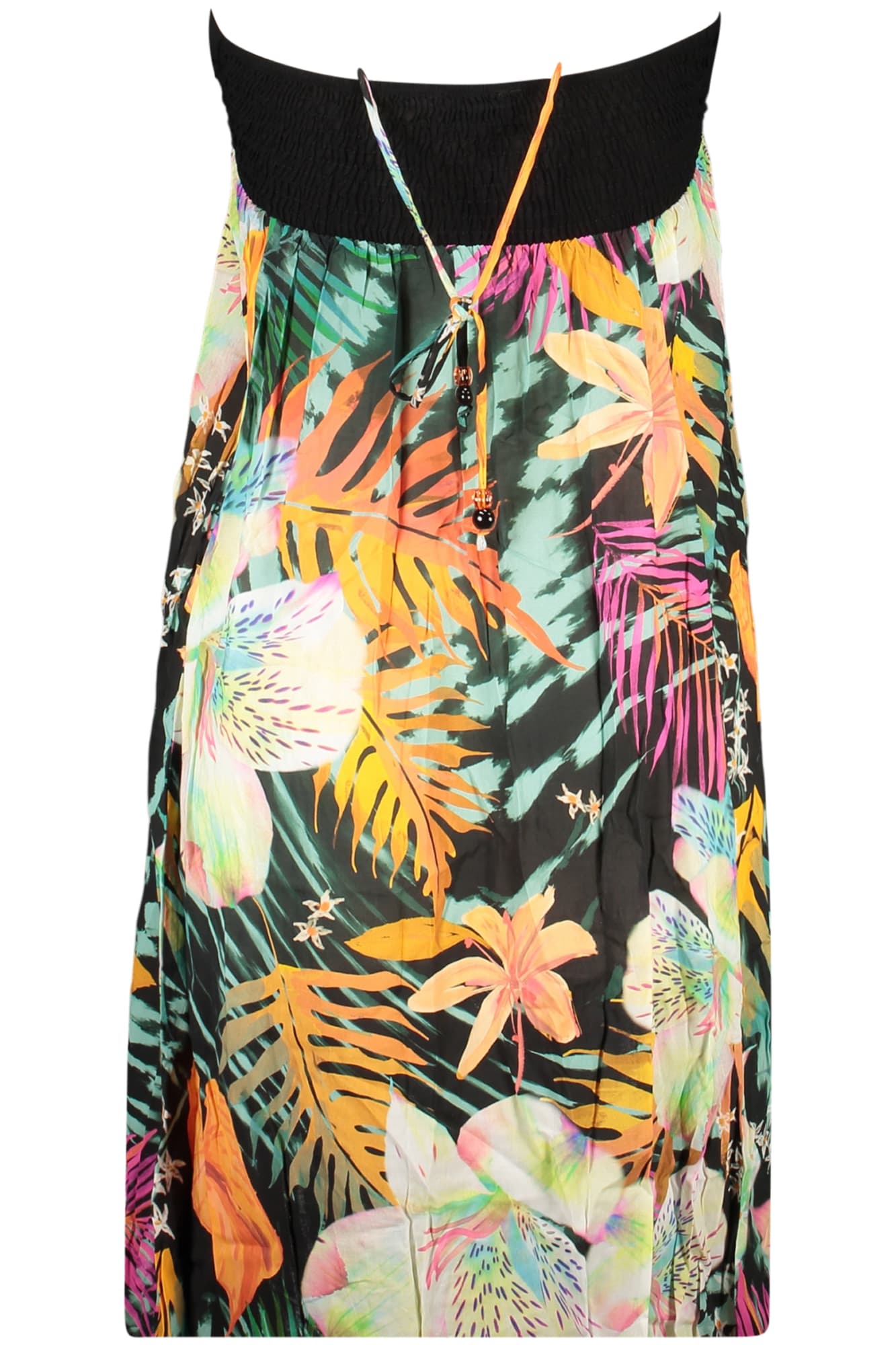 Дълга черна рокля за жени DESIGUAL - DESIGUAL