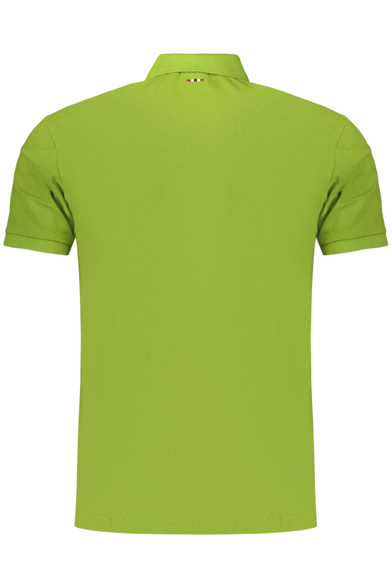 МЪЖКА ПОЛО ТЕНИЗА С КЪС РЪКАВ NAPAPIJRI, ЗЕЛЕНО - NAPAPIJRI